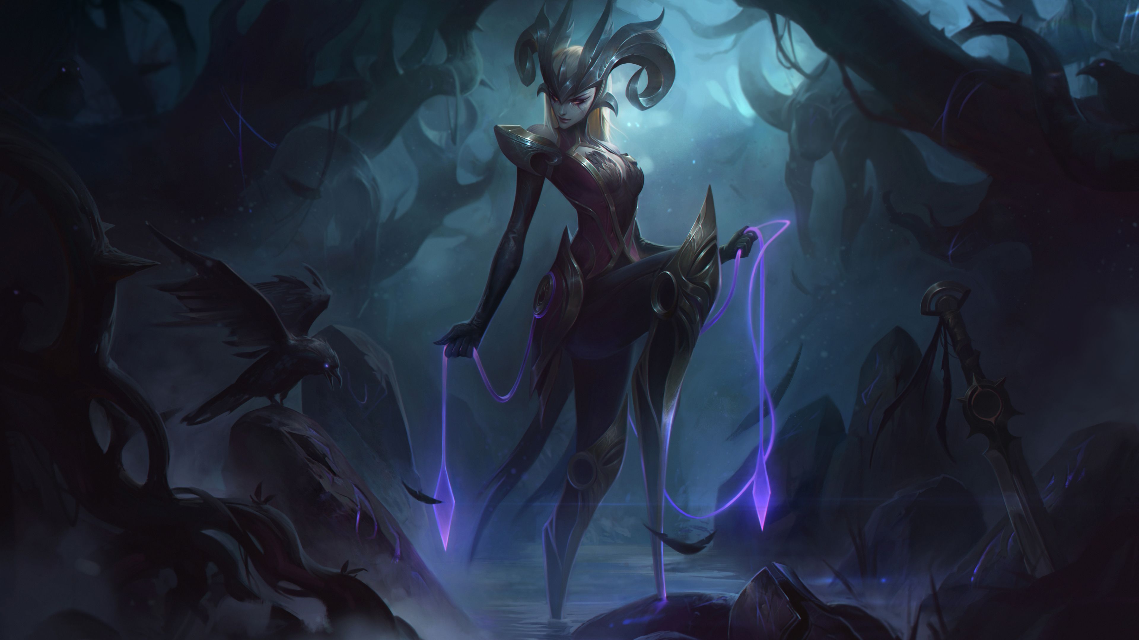 League of Legends 4K Wallpaper  League of legends, League of