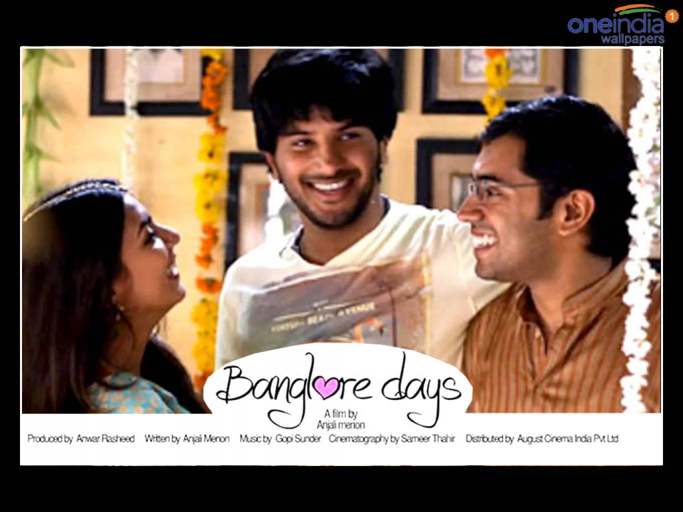 Bangalore Days Movie HD Wallpaper. Bangalore Days HD Movie