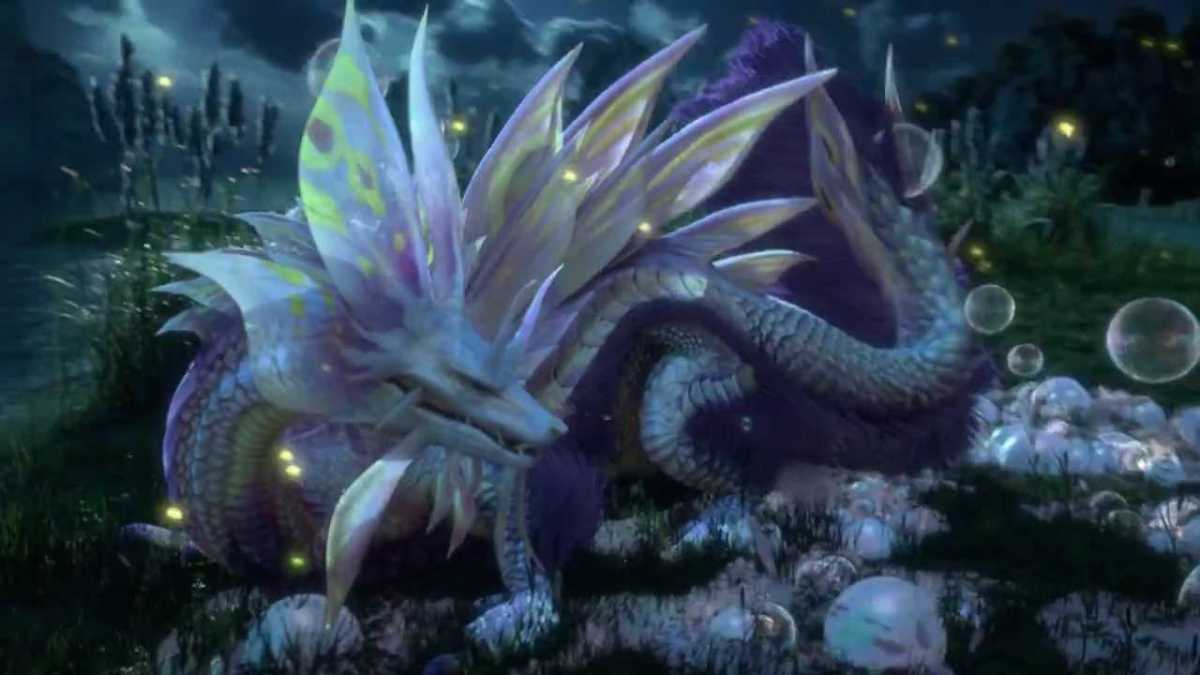 monster hunter mizutsune statue