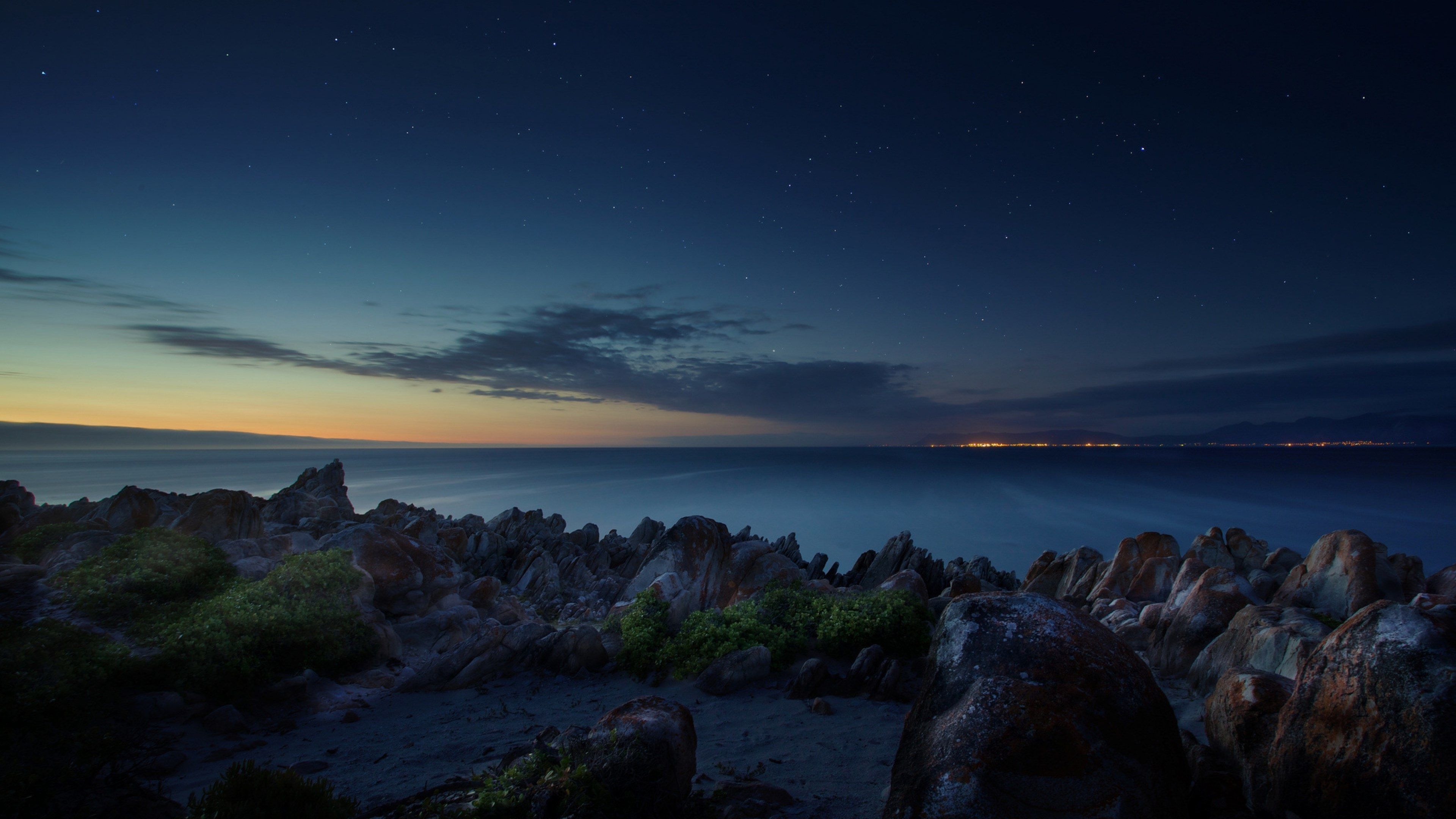 south africa 4k pc desktop wallpaper HD. Ocean at night, Ocean background, Beach scenery