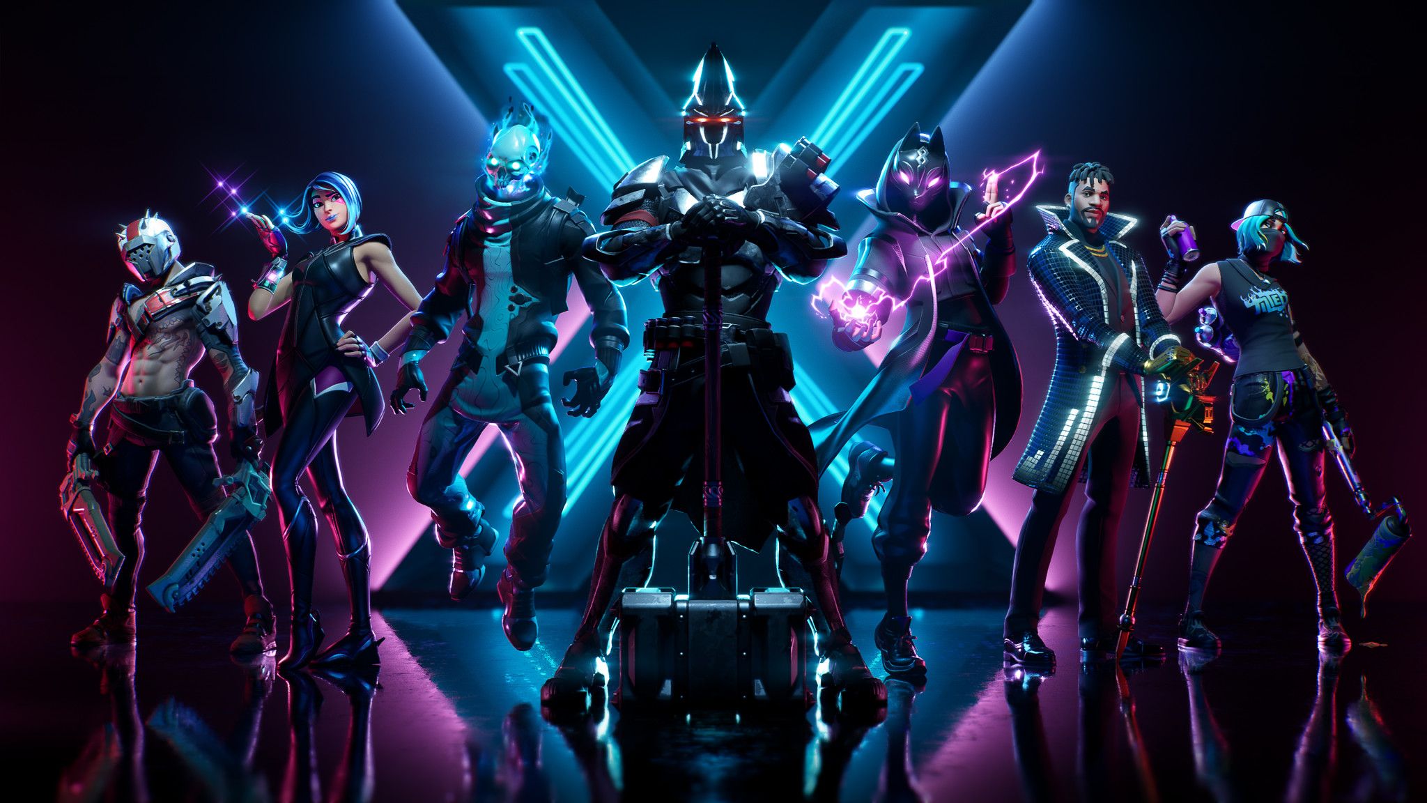 Fortnite Season X 2048x1152 Resolution HD 4k Wallpaper