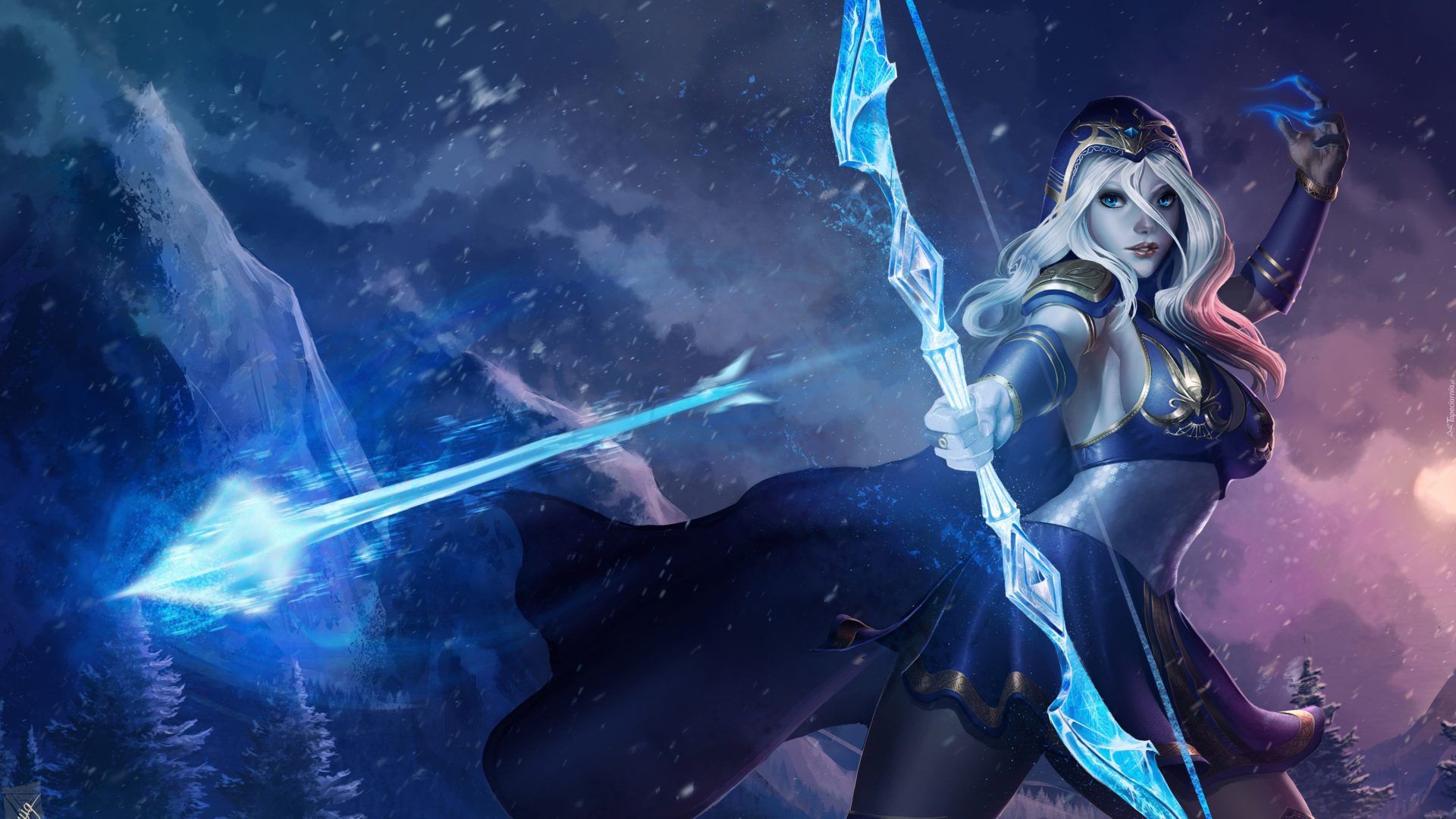 League Of Legends Ashe Champion 4k Wallpapers Image For Your