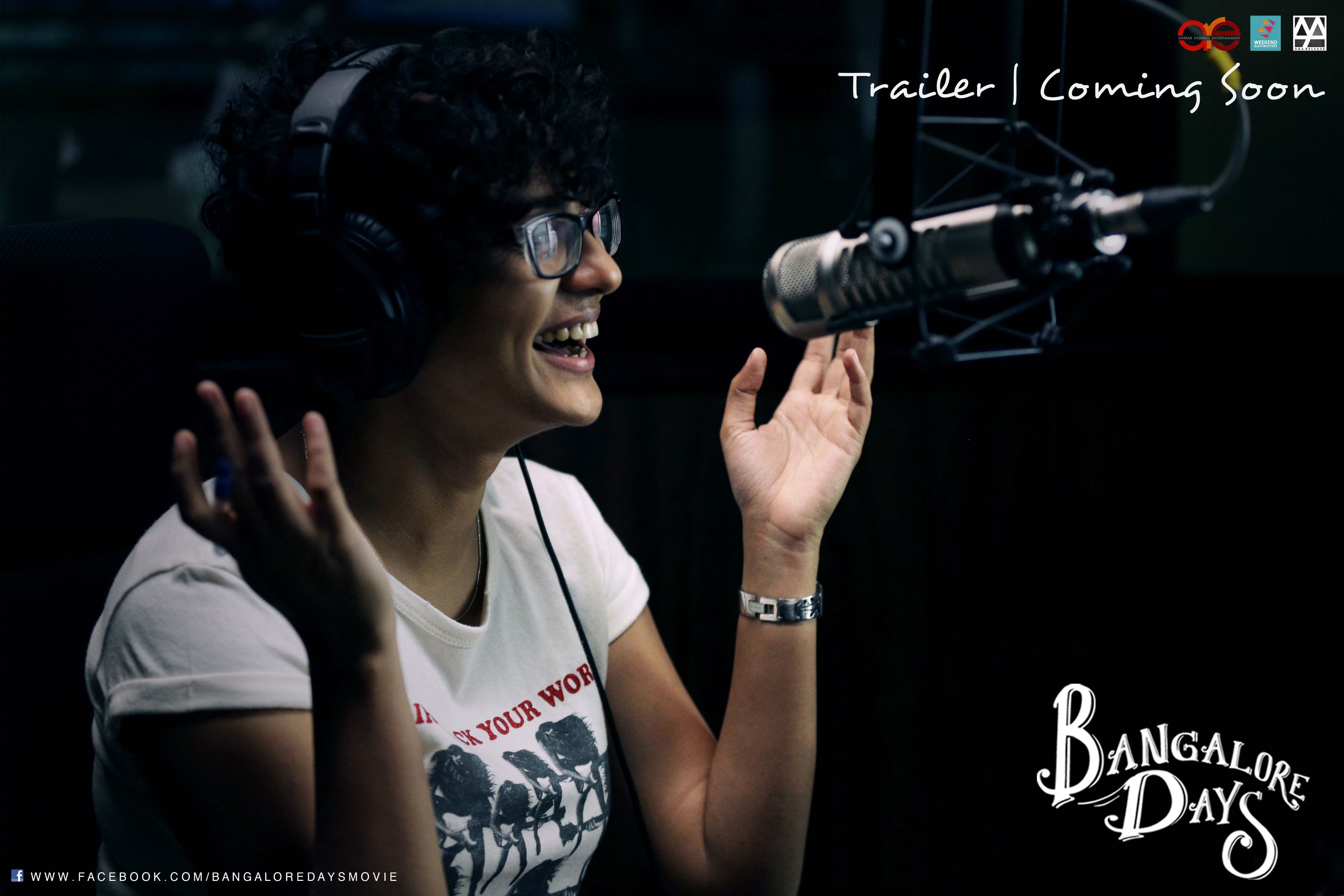 Parvathy is RJ Sarah in Bangalore Days. Coming soon trailer