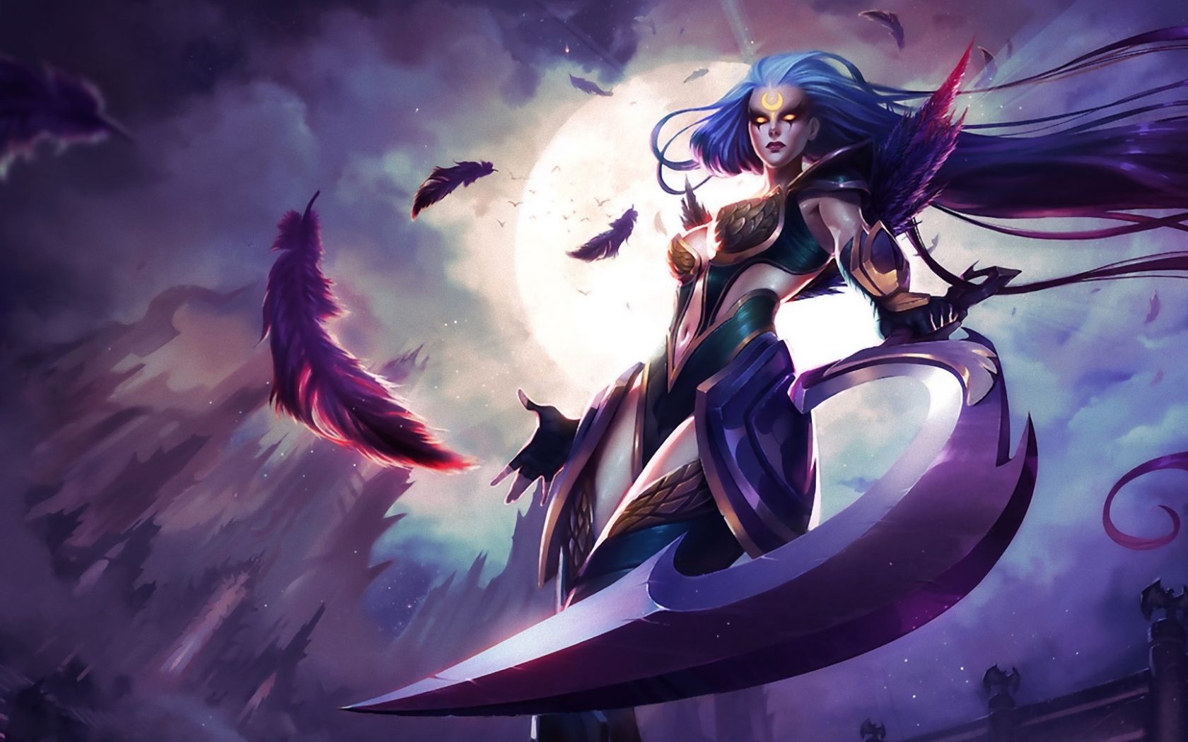 Free download Diana League Of Legends HD Game Wallpapers Ultra Wide