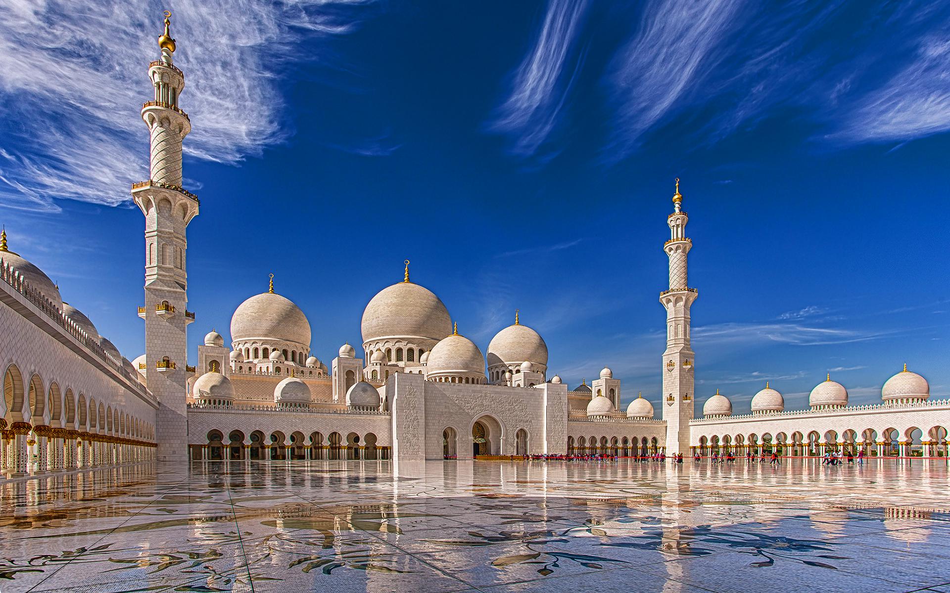 HD Sheikh zayed grand mosque abu dhabi Wallpaper. Download Free