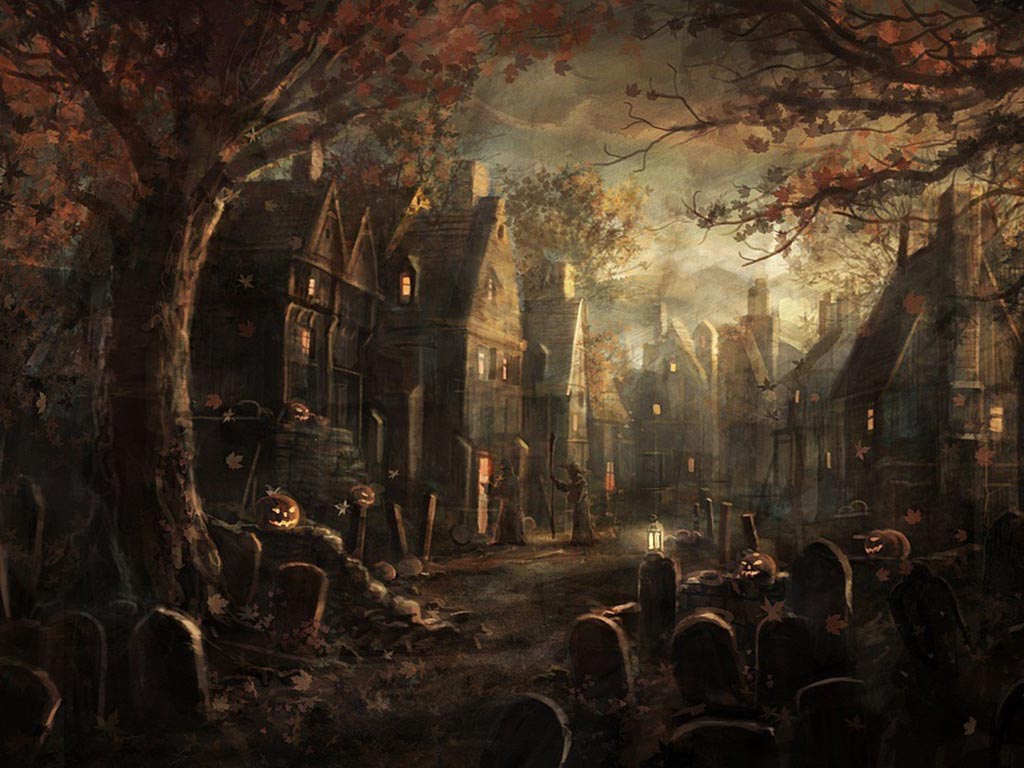 Scary Halloween Wallpaper for Computer