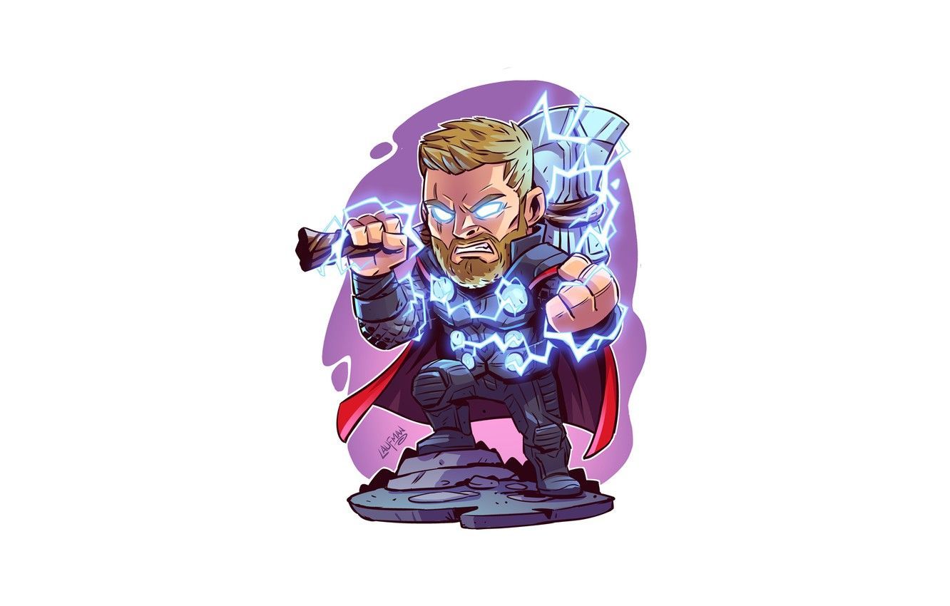 Thor Cartoon Wallpaper Free Thor Cartoon Background