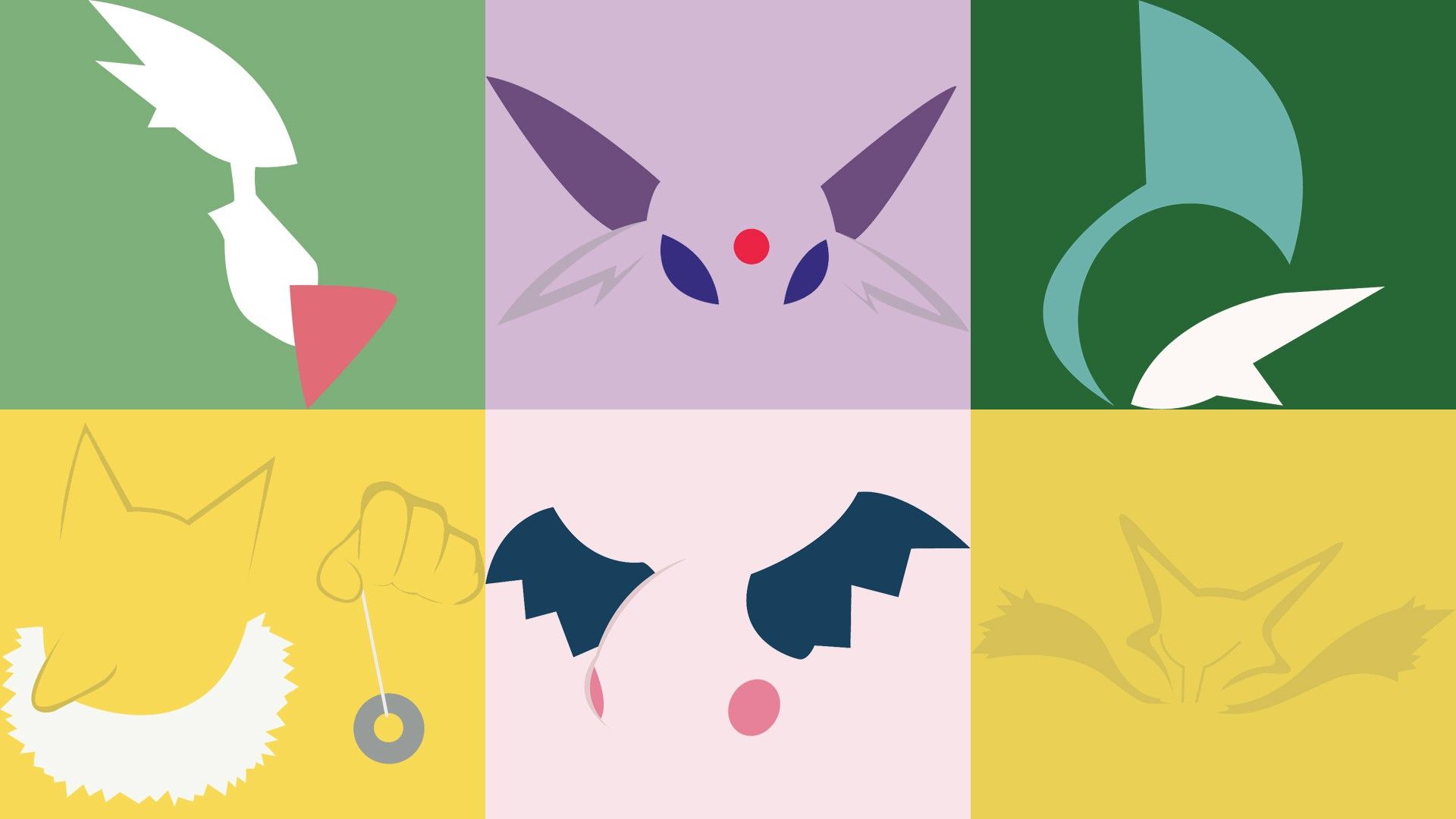 Ragercreeper's All Psychic Type Pokemon Wallpaper. These Image