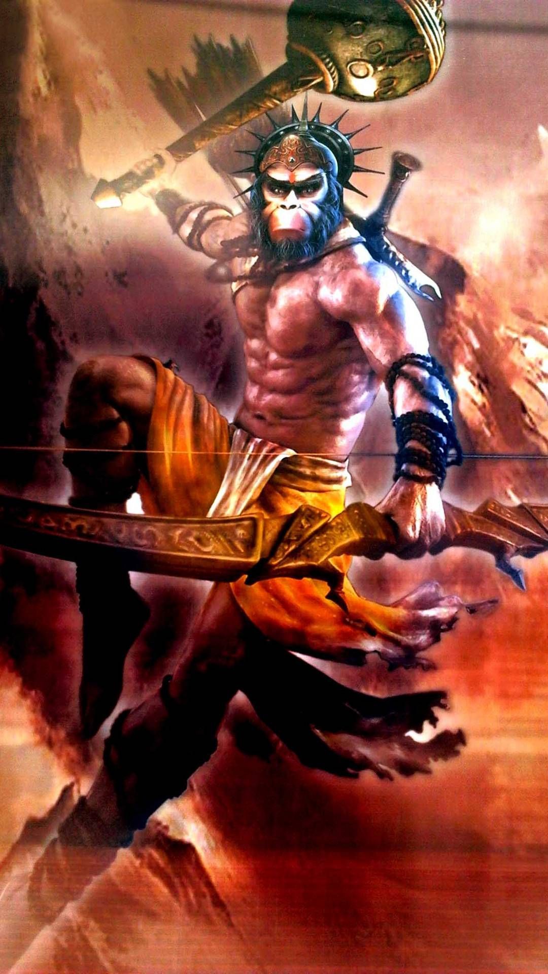 Awesome Hanuman iPhone Wallpapers - Wallpaper Cave