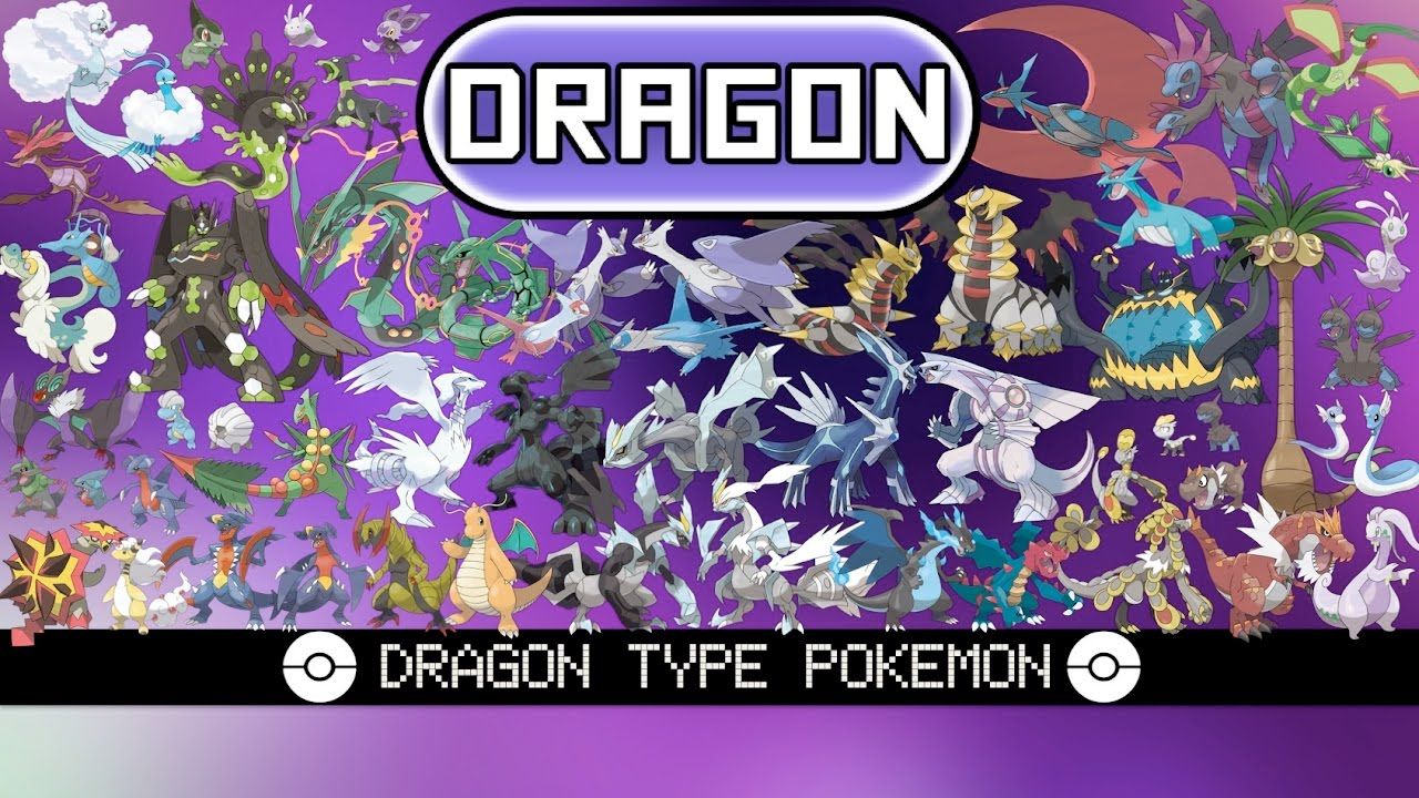 All Dragon Type Pokémon