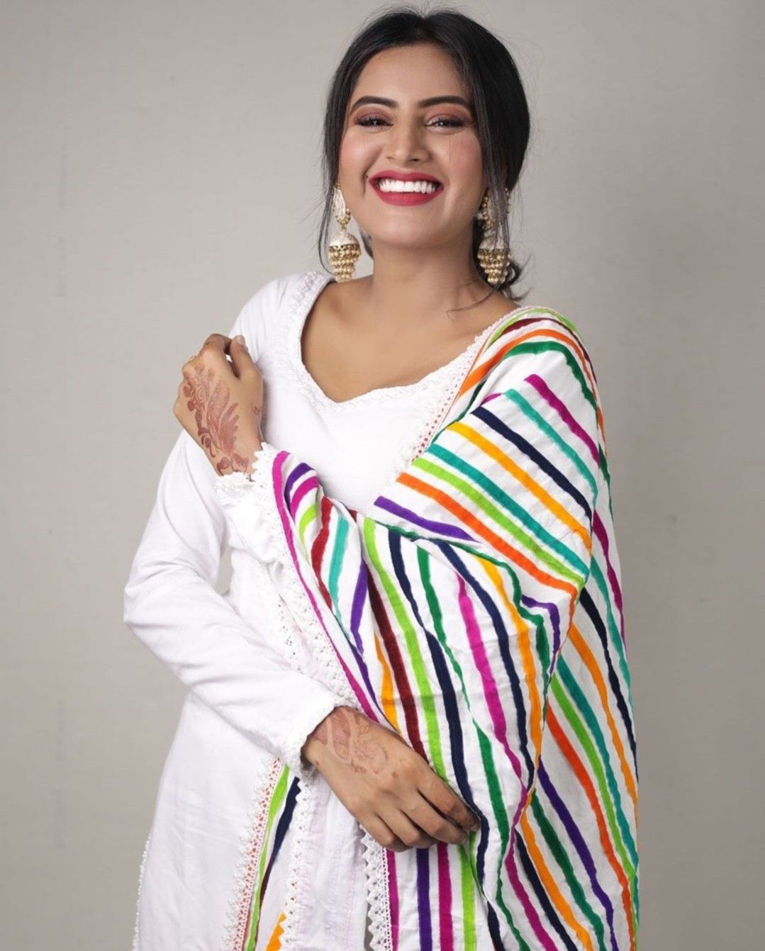 Baani Sandhu. Designer saree blouse patterns, Casual work outfits
