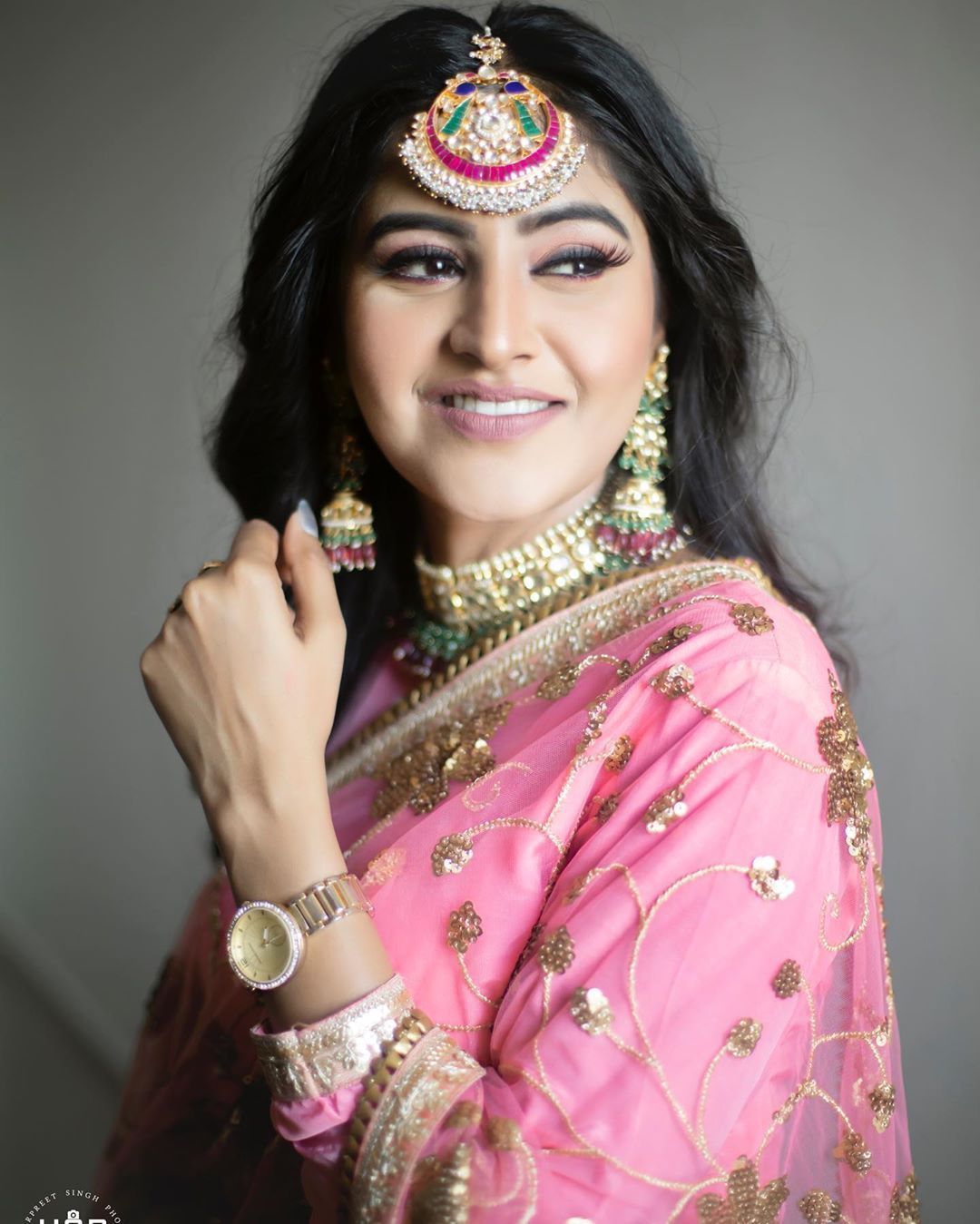 Baani Sandhu. Punjabi wedding dress