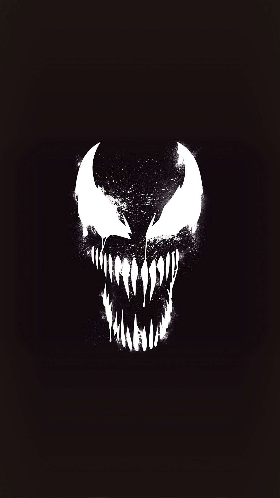 Venom Dark Minimal iPhone Wallpaper. Marvel wallpaper, Marvel wallpaper hd, Superhero wallpaper