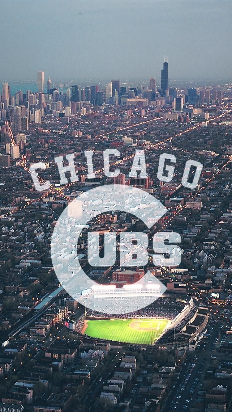 Chicago Cubs wallpaper with the Wrigley Field. Chicago cubs