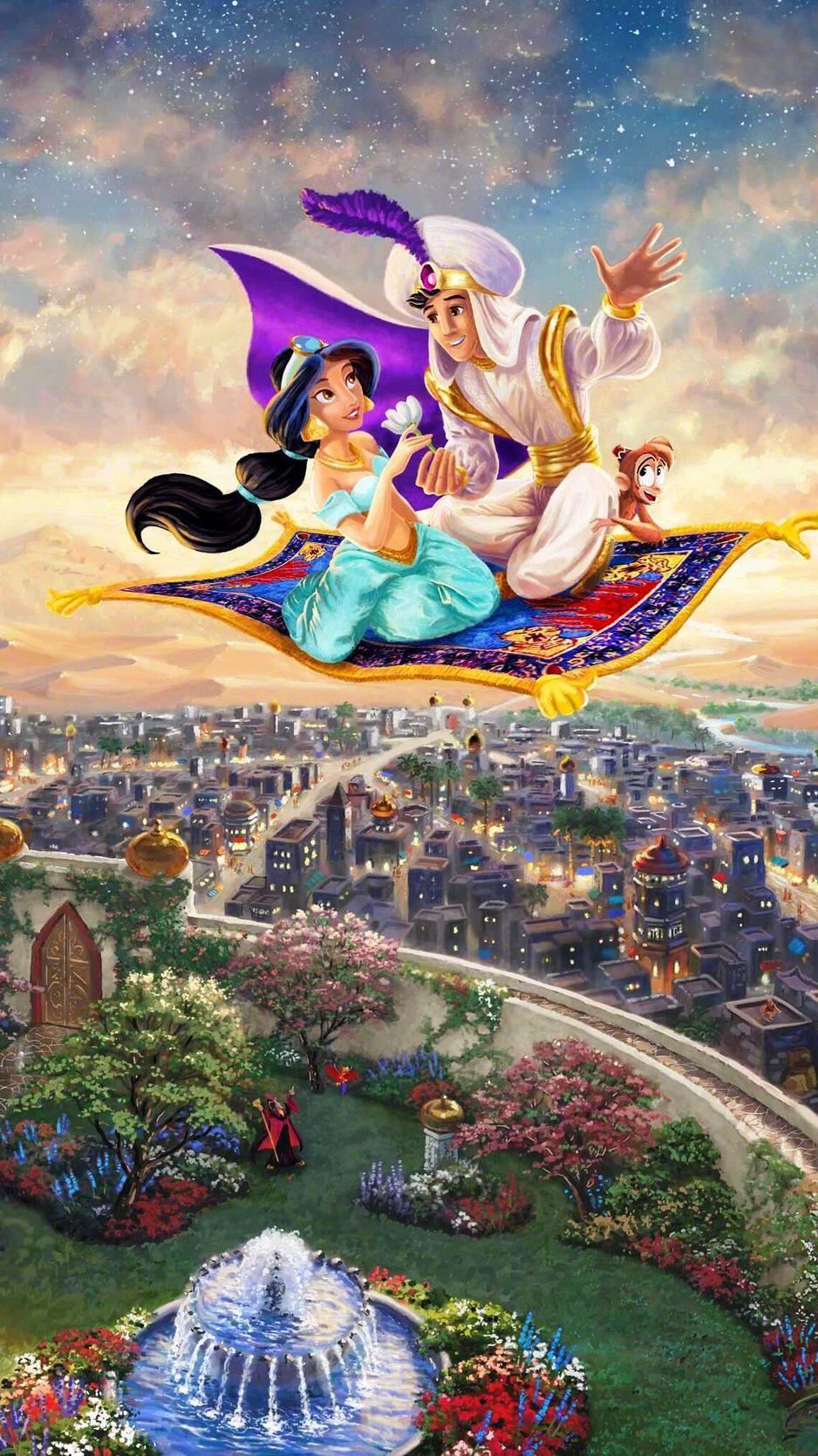 Aladdin Cartoon iPhone Mobile Wallpapers - Wallpaper Cave