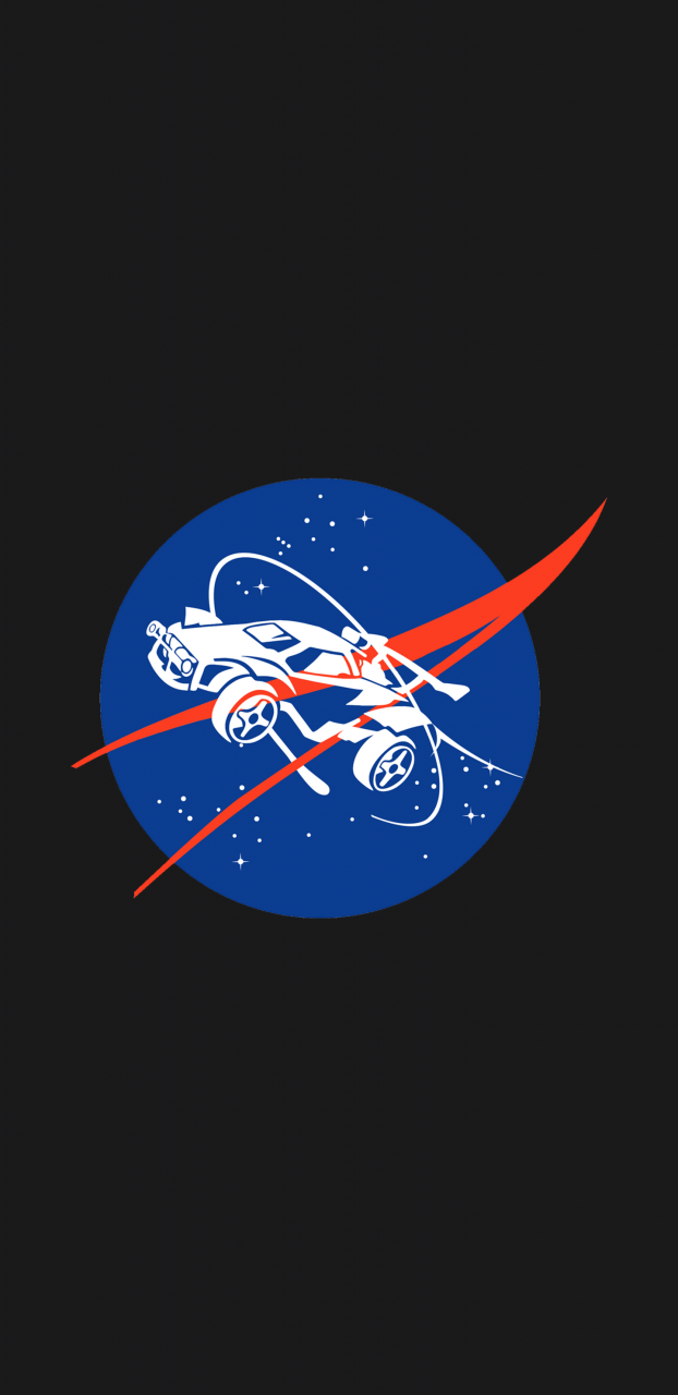 Rocket League X Nasa Icon [1440×2960] Rocket League Logo Wallpaper & Background Download