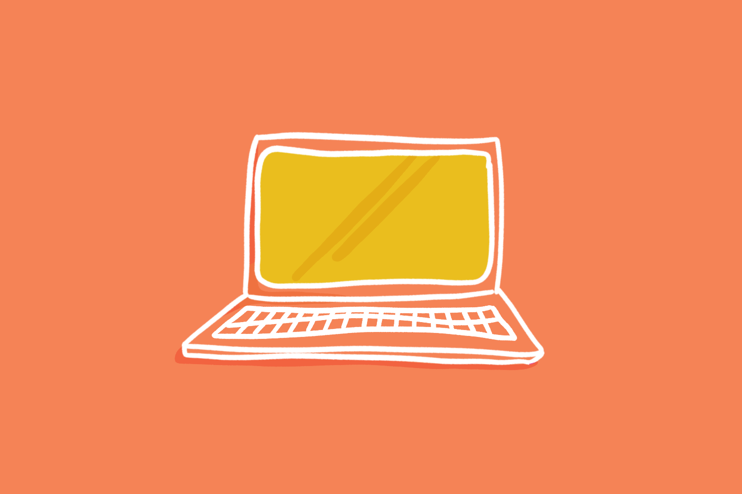 Orange Aesthetic Laptop Wallpaper Free Orange Aesthetic
