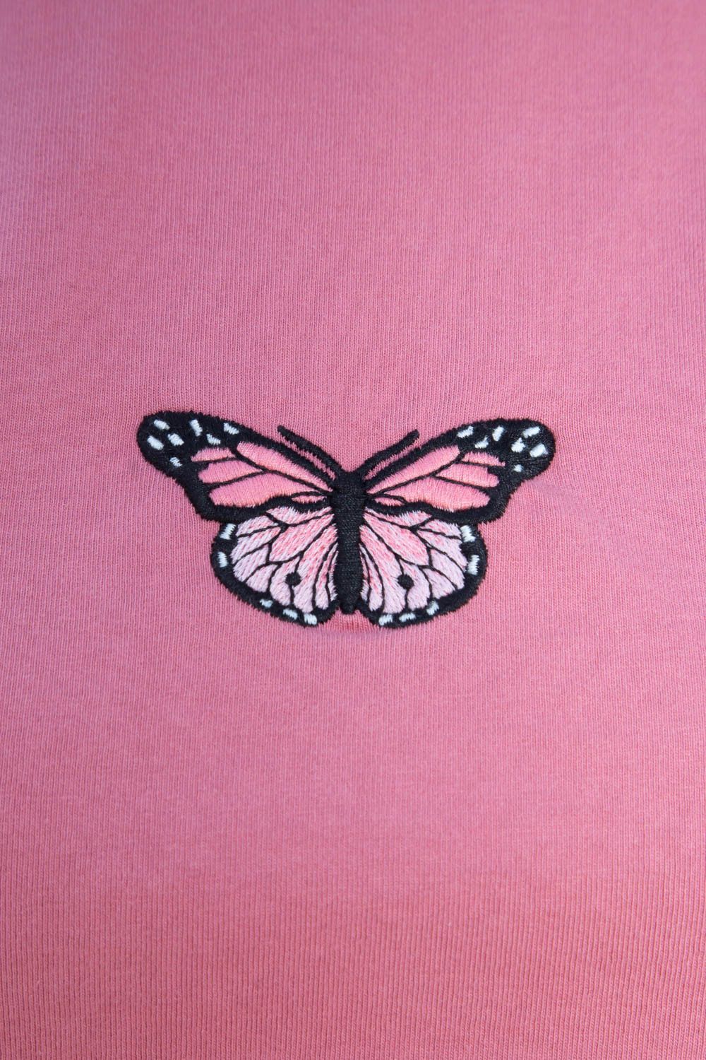 Helen Butterfly Top. Pastel pink aesthetic, Butterfly wallpaper