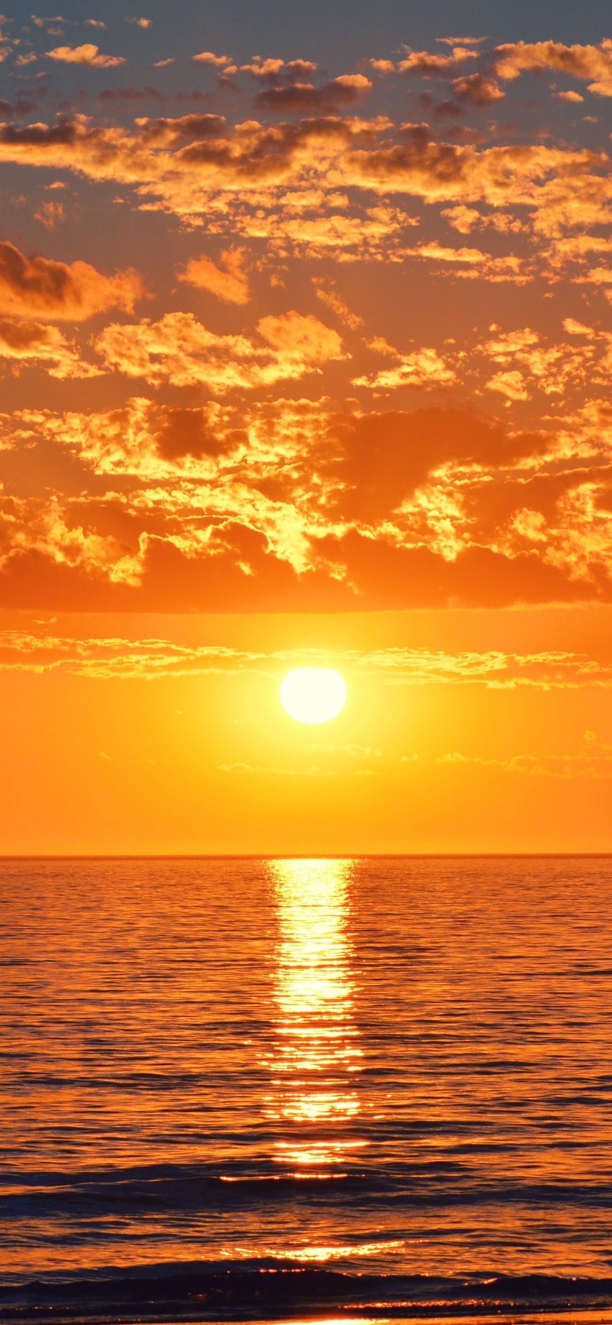 Sunset nature orange sea sunse HD wallpaper  Peakpx