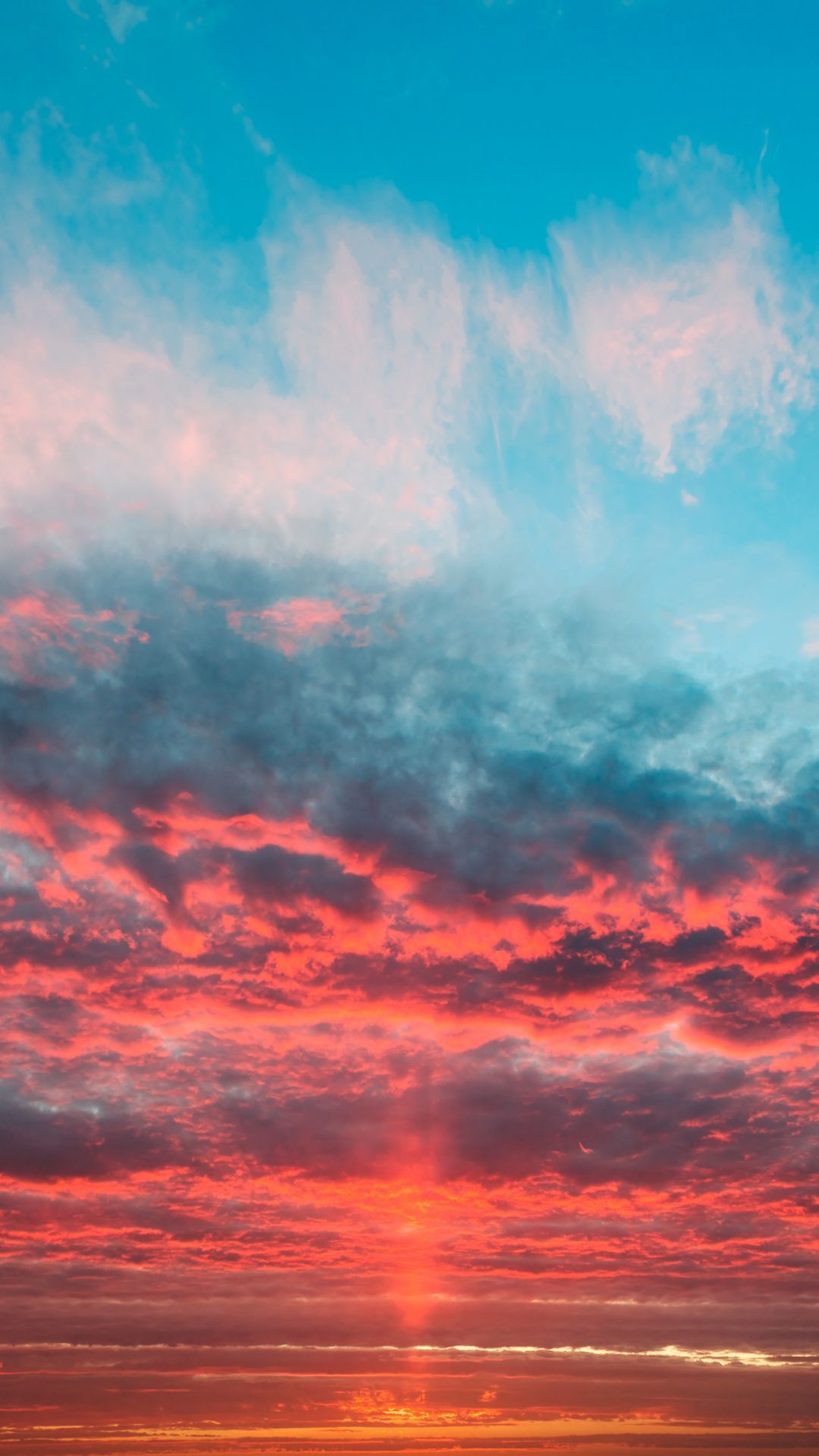 Sky, orange clouds. Sunset wallpaper, Sky aesthetic, Clouds