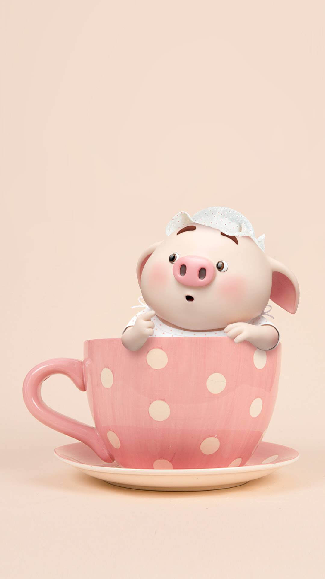 Cute Pig Wallpaper iPhone, HD Wallpaper & background Download