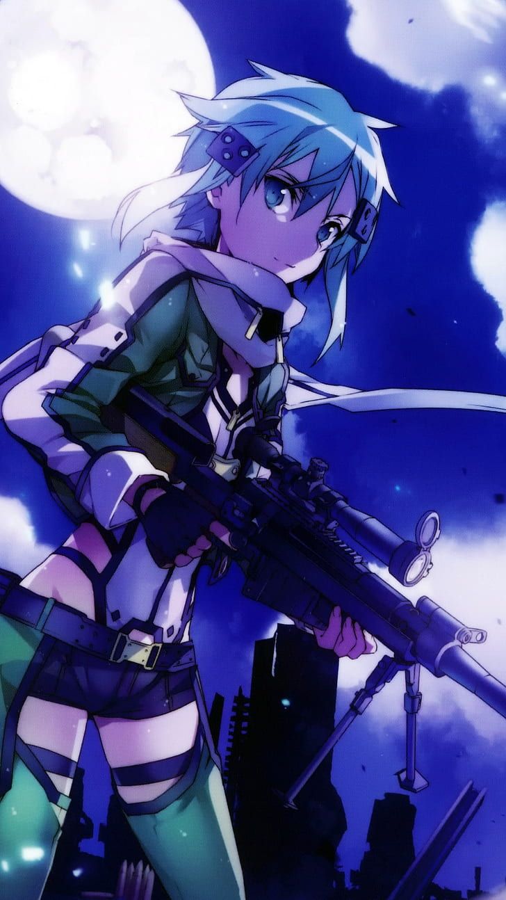 HD wallpaper: anime, Sword Art Online Alternative: Gun Gale Online