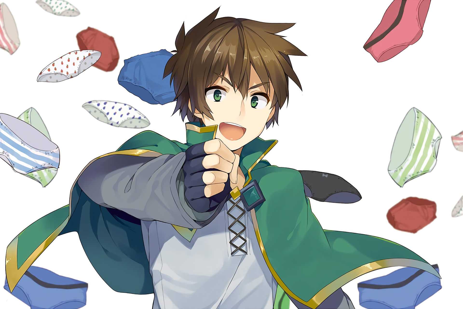 Unfinished kazuma Wallpaper : r/Konosuba