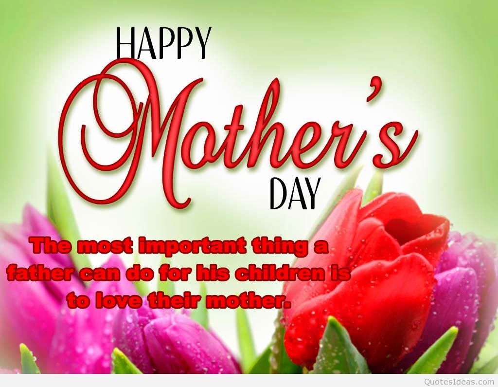 Happy mother's day wallpaper quote