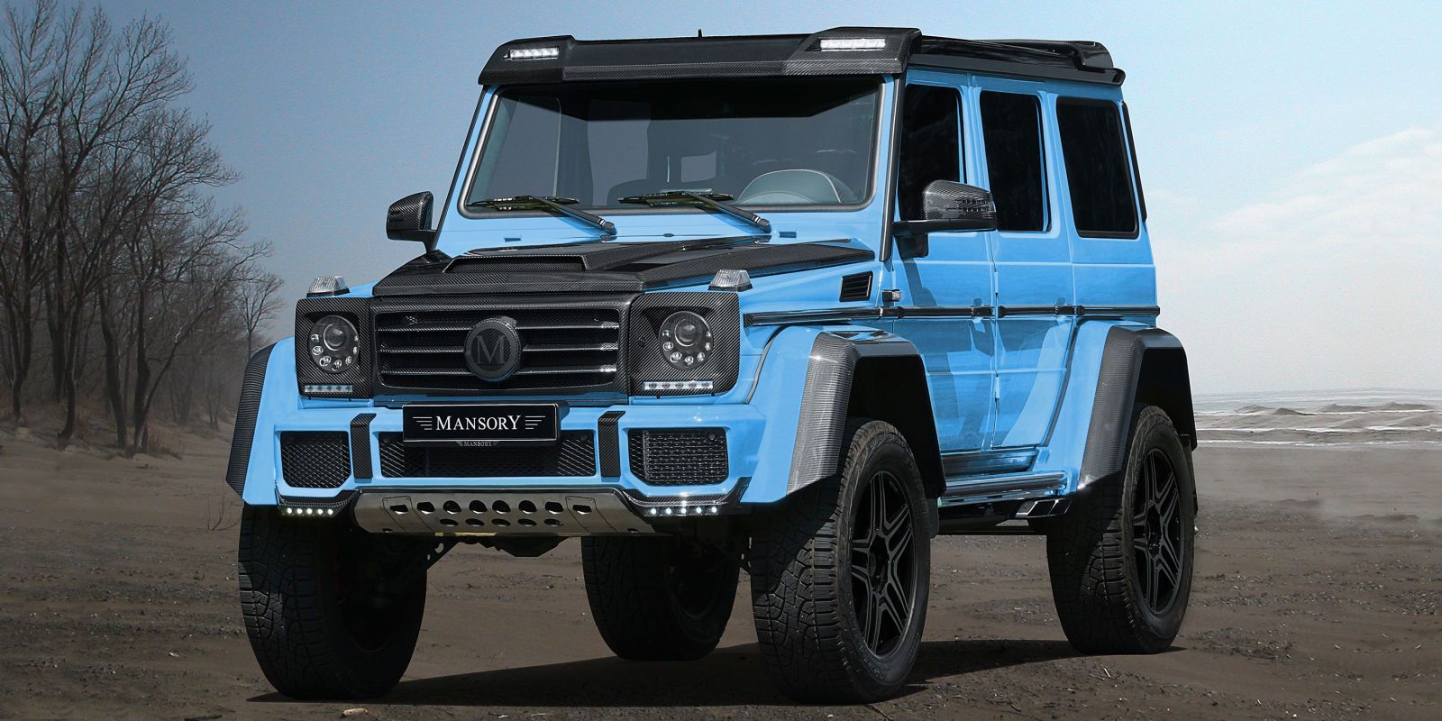 Mansory Unveils Custom G Wagon Packed With Carbon Fiber Upgrades