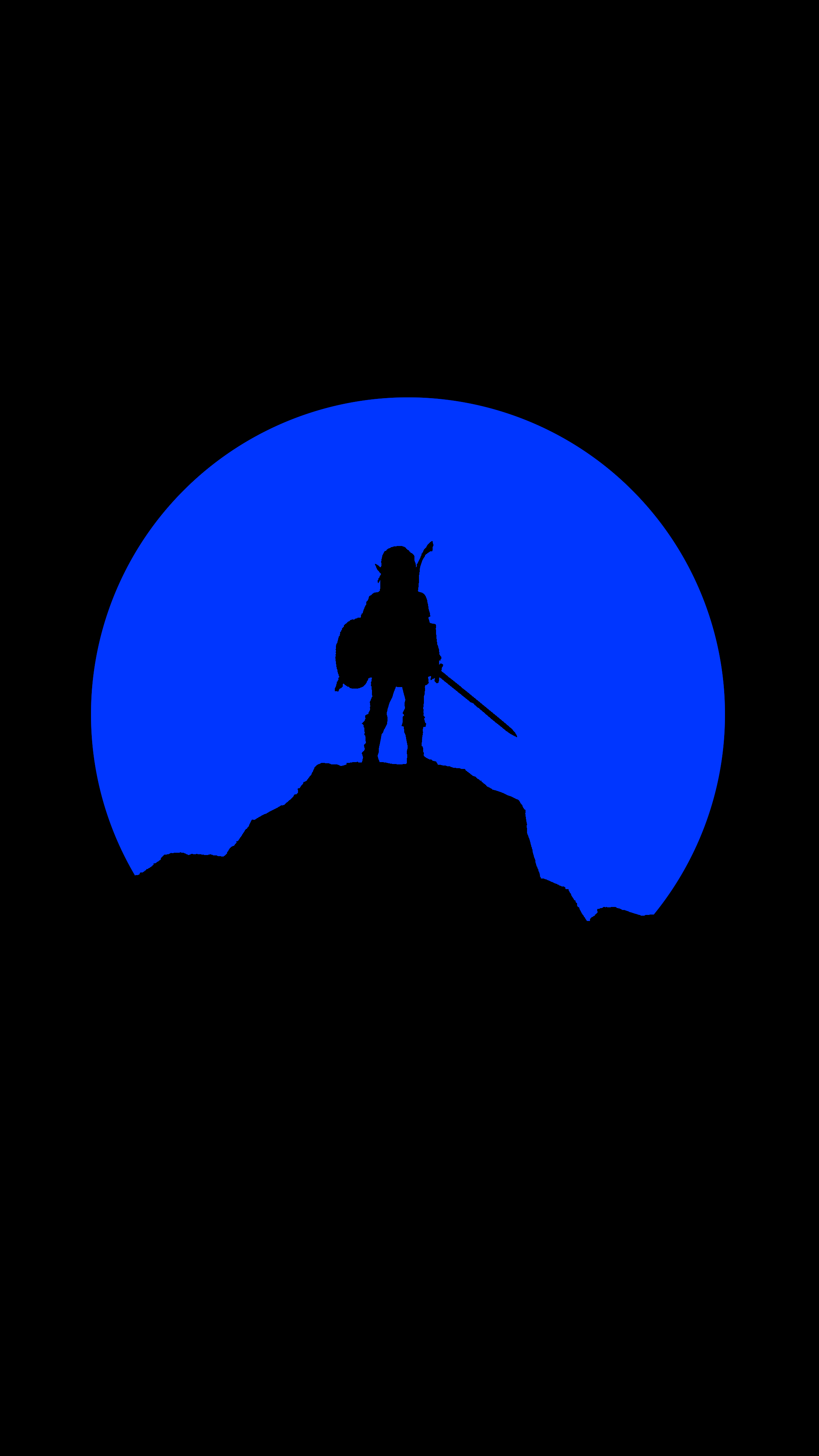 AMOLED BOTW Wallpaper [OC]