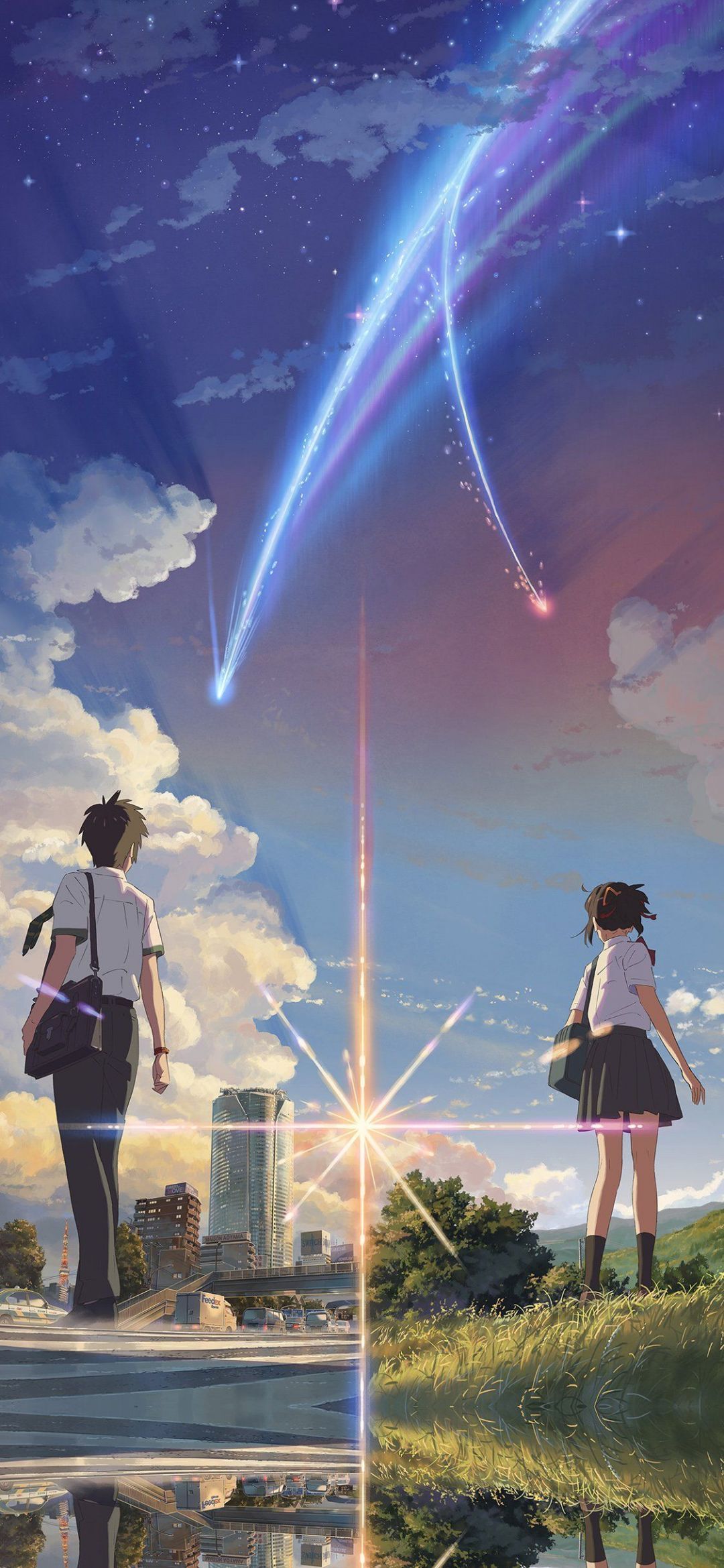Your Name Anime, iPhone, Desktop HD Background