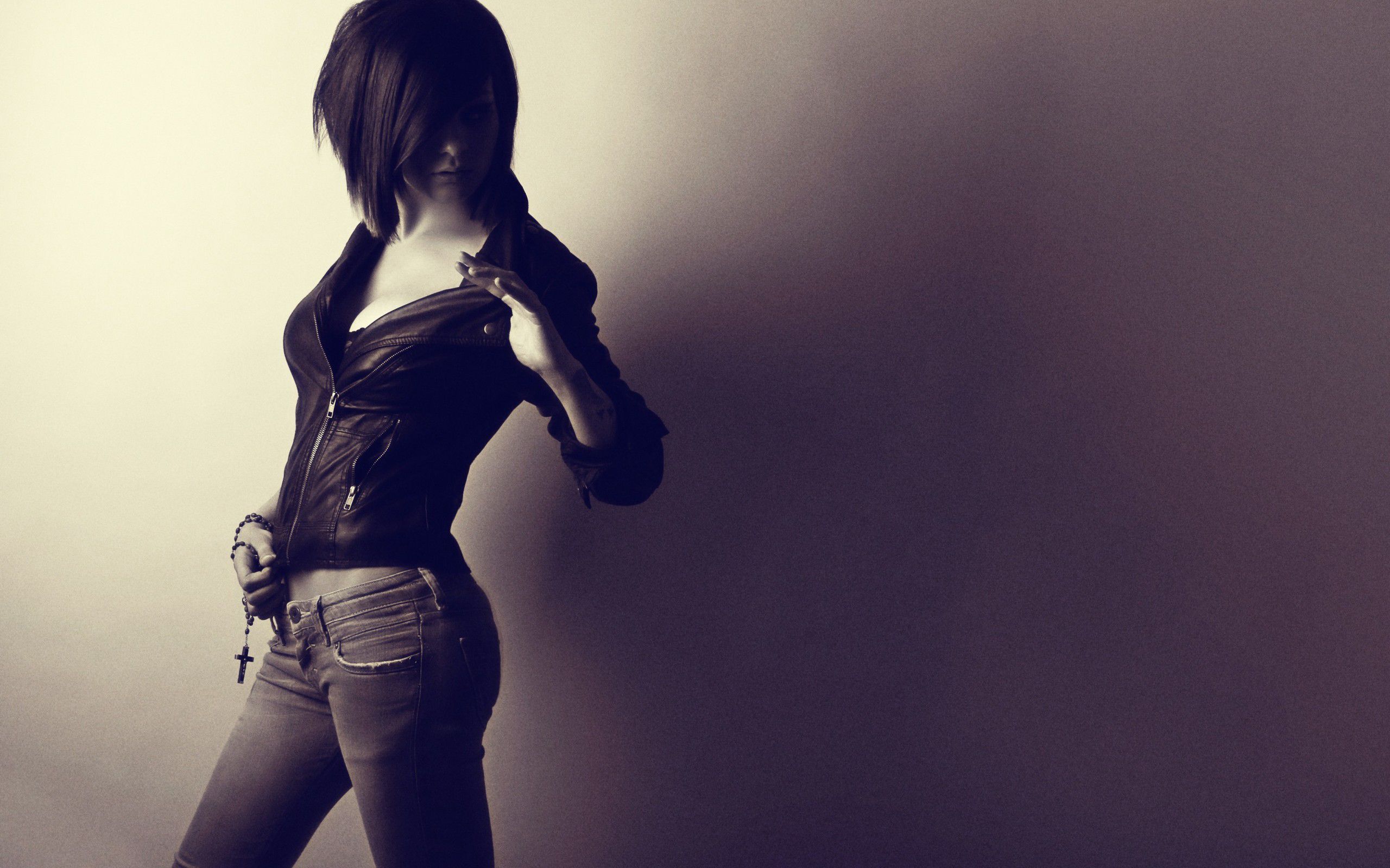 Emo Girl in Jeans wallpaper. Best HD Wallpaper