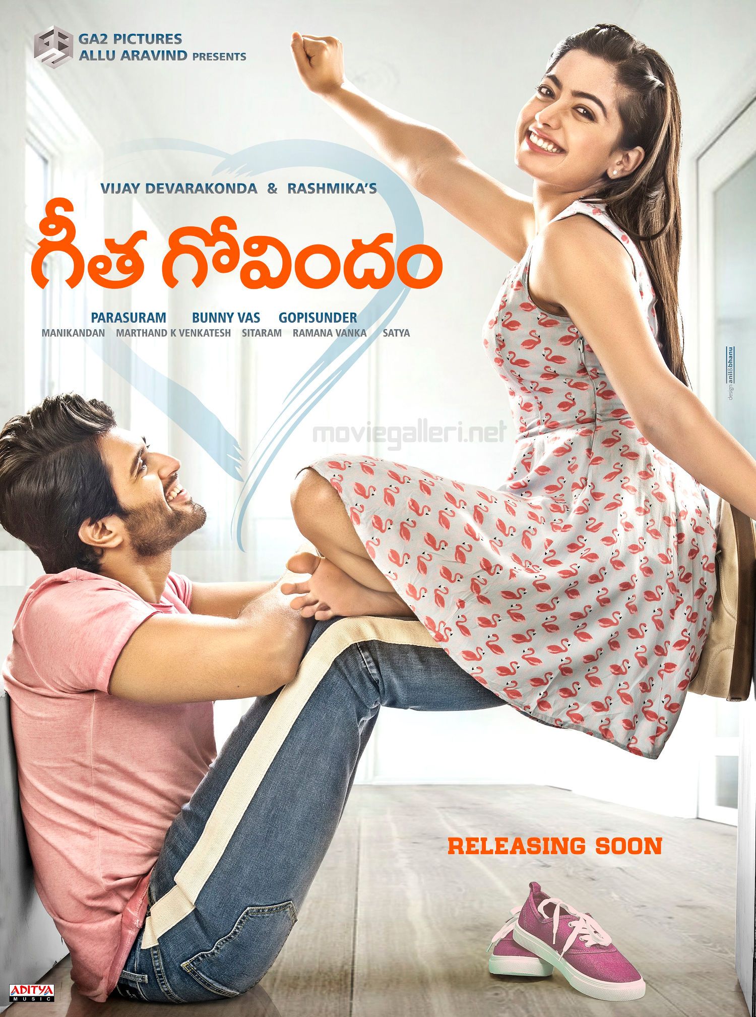 Geetha Govindam First Look Poster HD. Vijay Devarakonda Rashmika