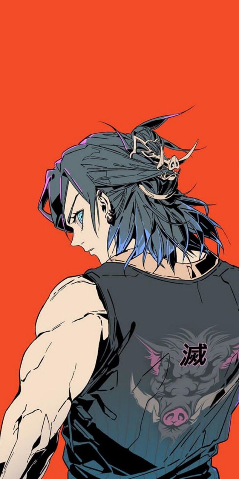 Download Kimetsu no Yaiba Cool Wallpaper Full HD 1080x2160