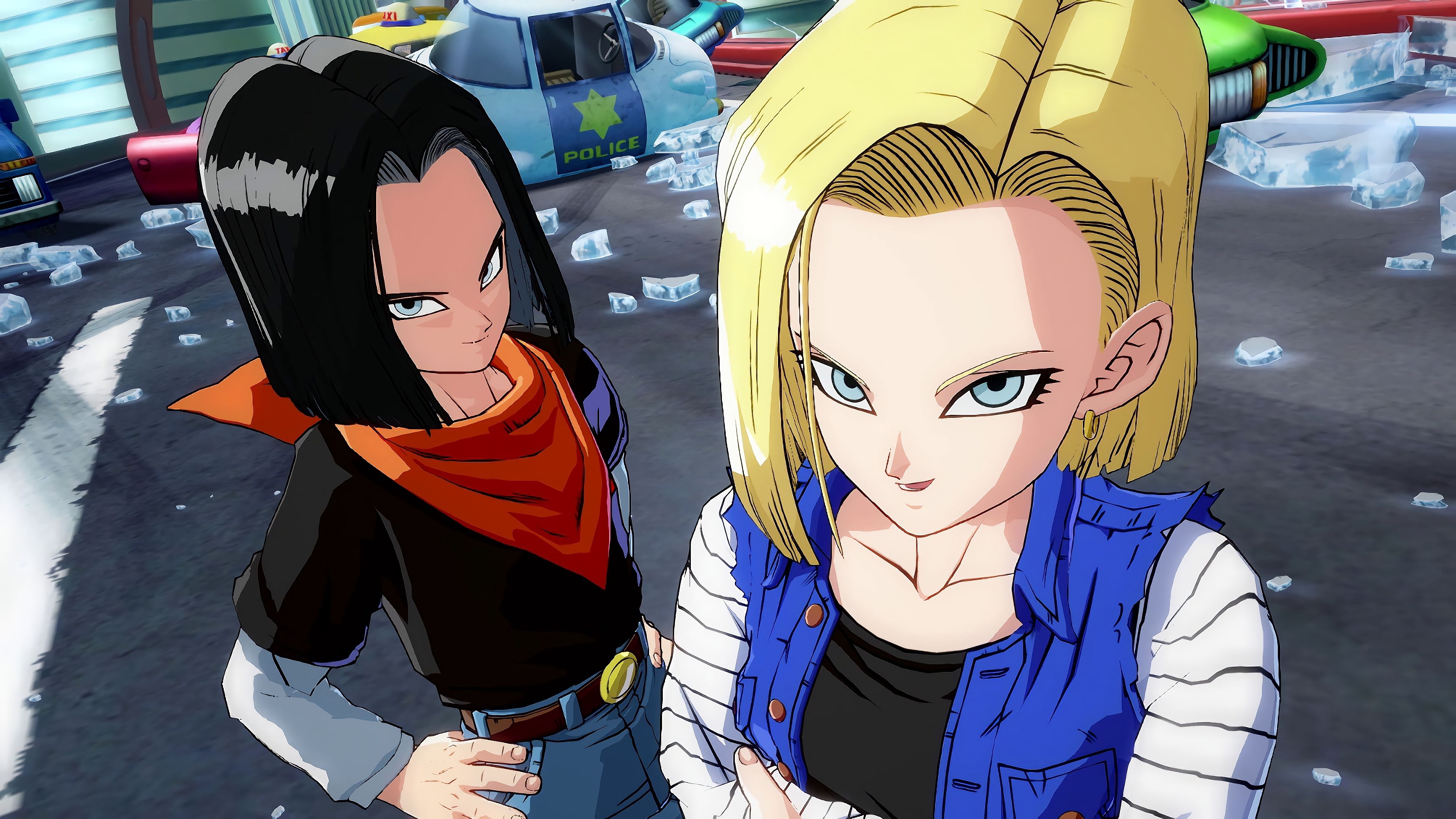 Android 17 Dragon Ball Fighterz Wallpaper