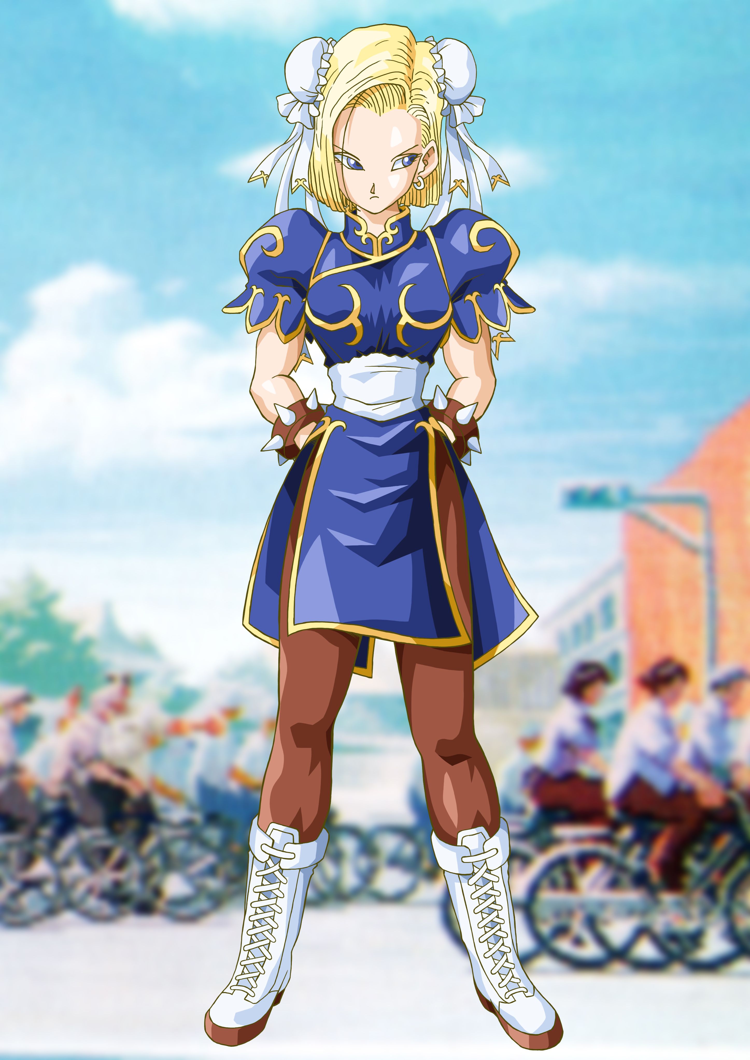 View Fullsize Android 18 Image Ball Fighter Z HD
