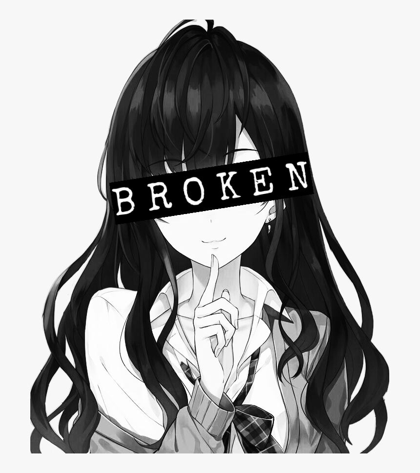 Depressed Sad Anime Girl Drawings