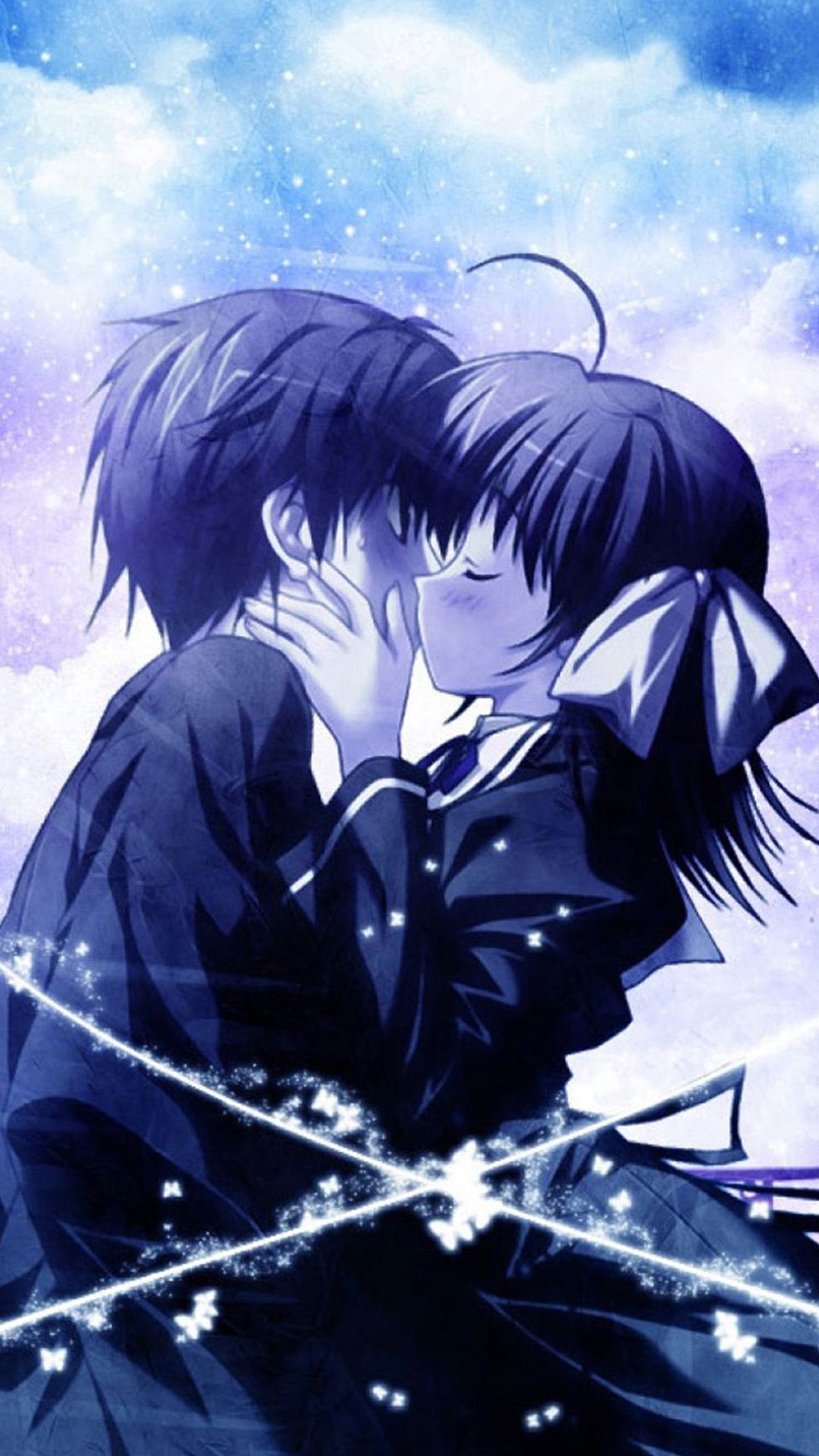 Anime Kiss - Other & Anime Background Wallpapers on Desktop Nexus (Image  737603)