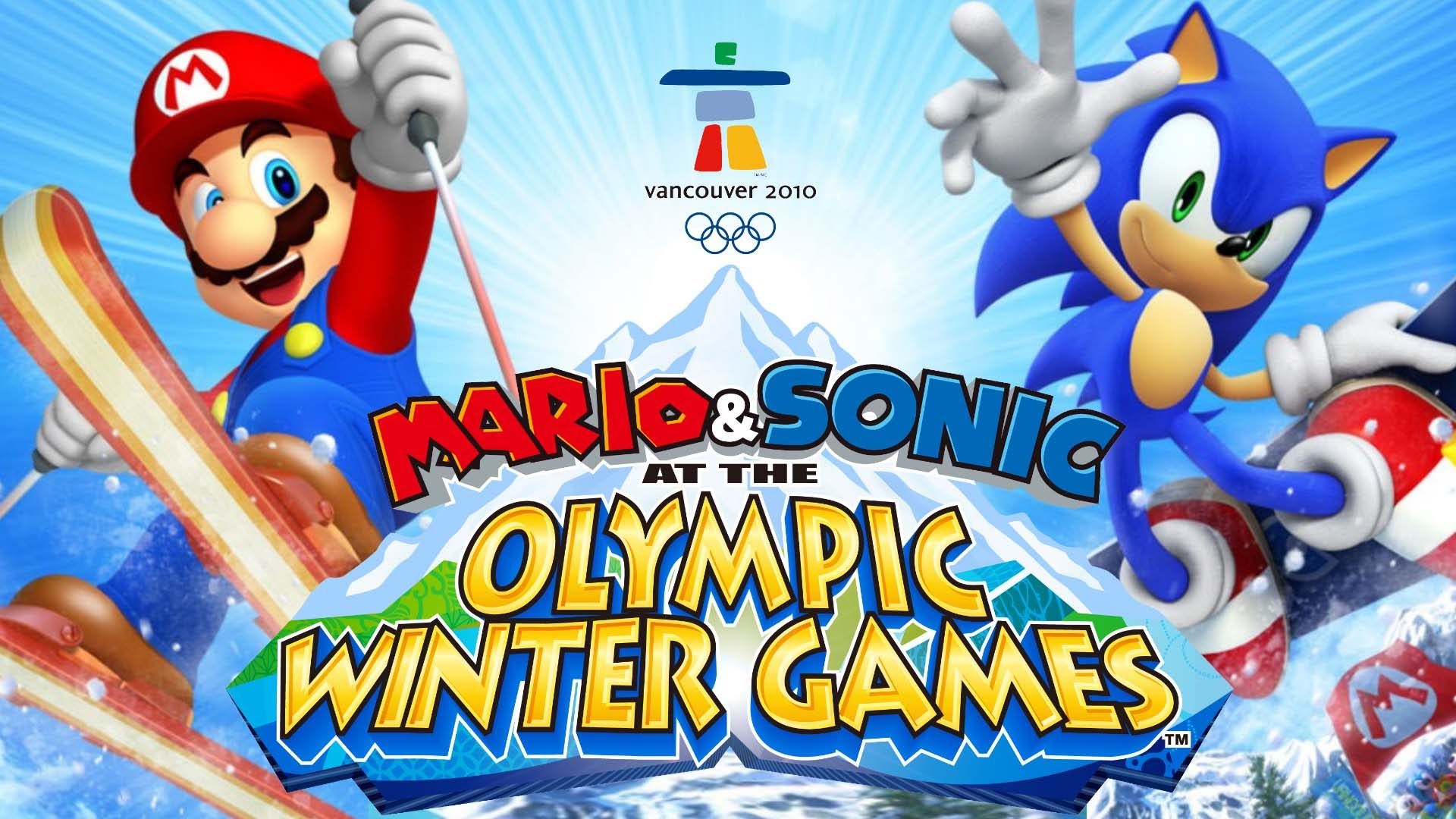 Mario & Sonic At The Olympic Winter Games wallpaper, Video Game