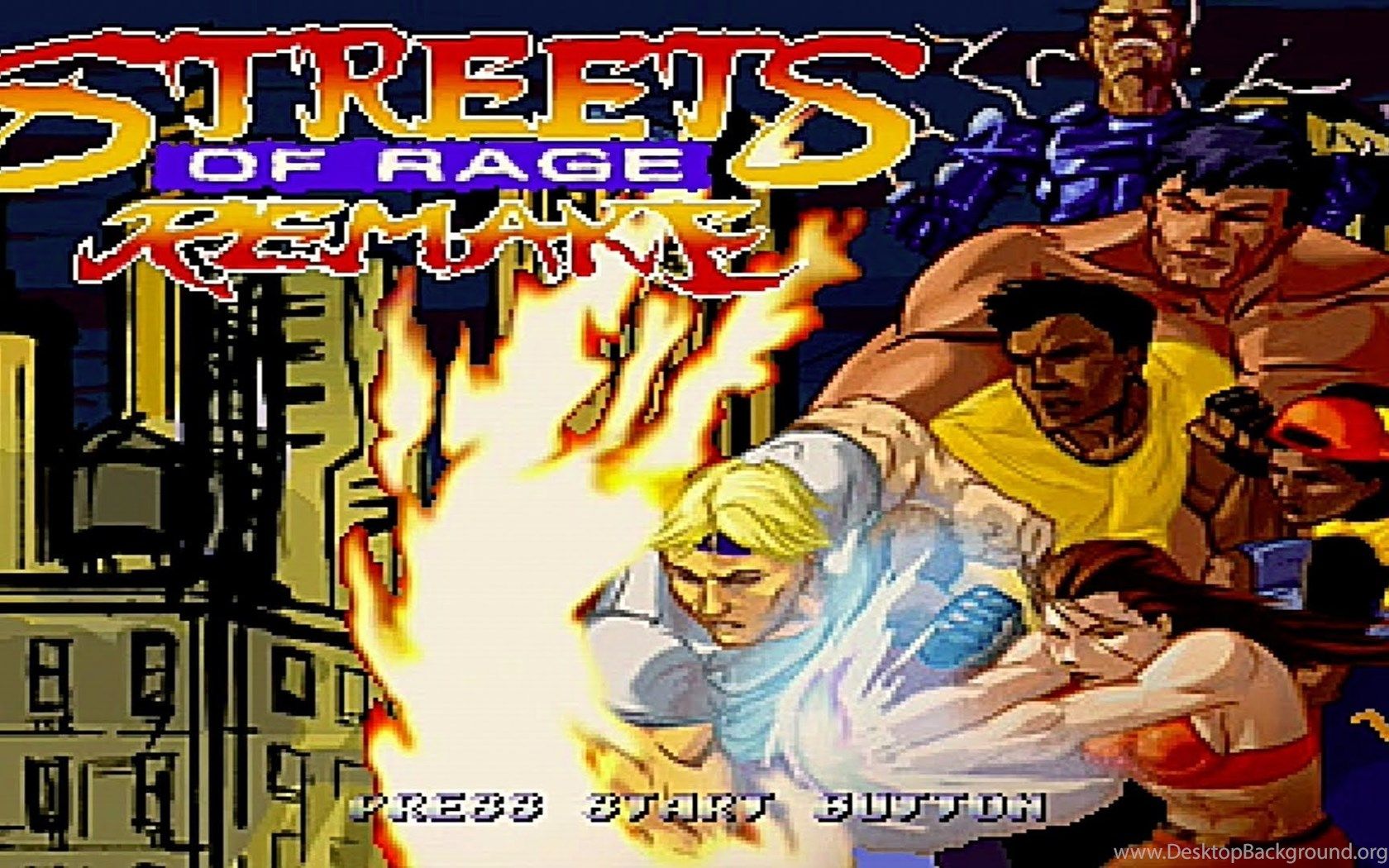 Genkisan Plays Streets Of Rage Remake For PC YouTube Desktop
