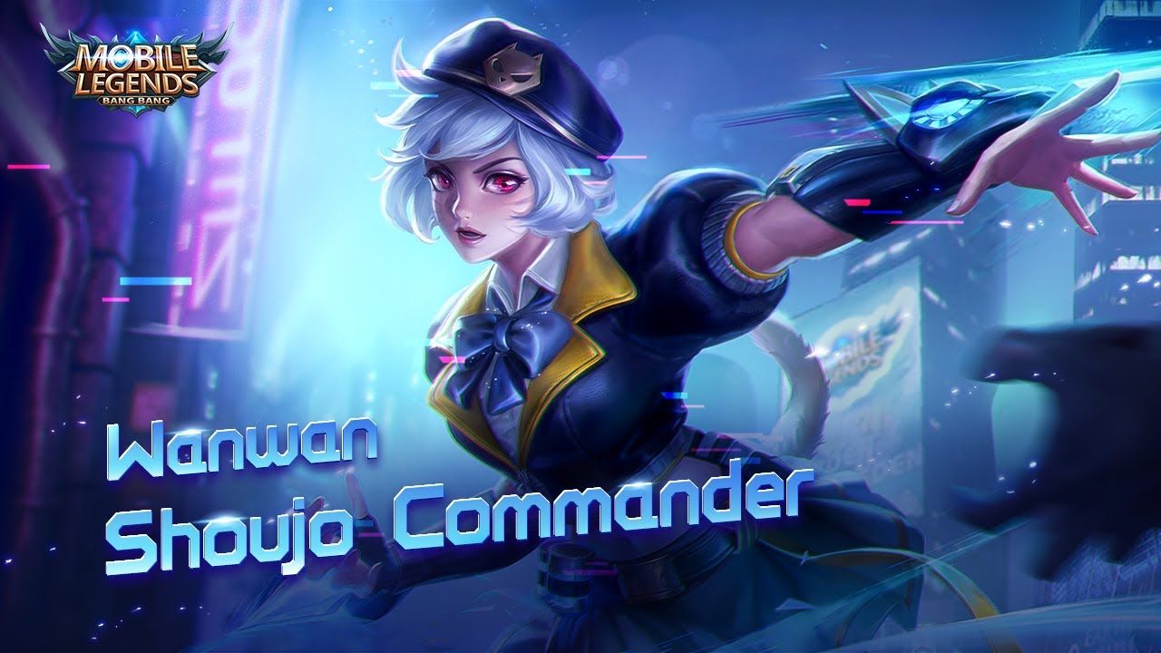 Wanwan's New Skin. Shoujo Commander. Mobile Legends: Bang Bang