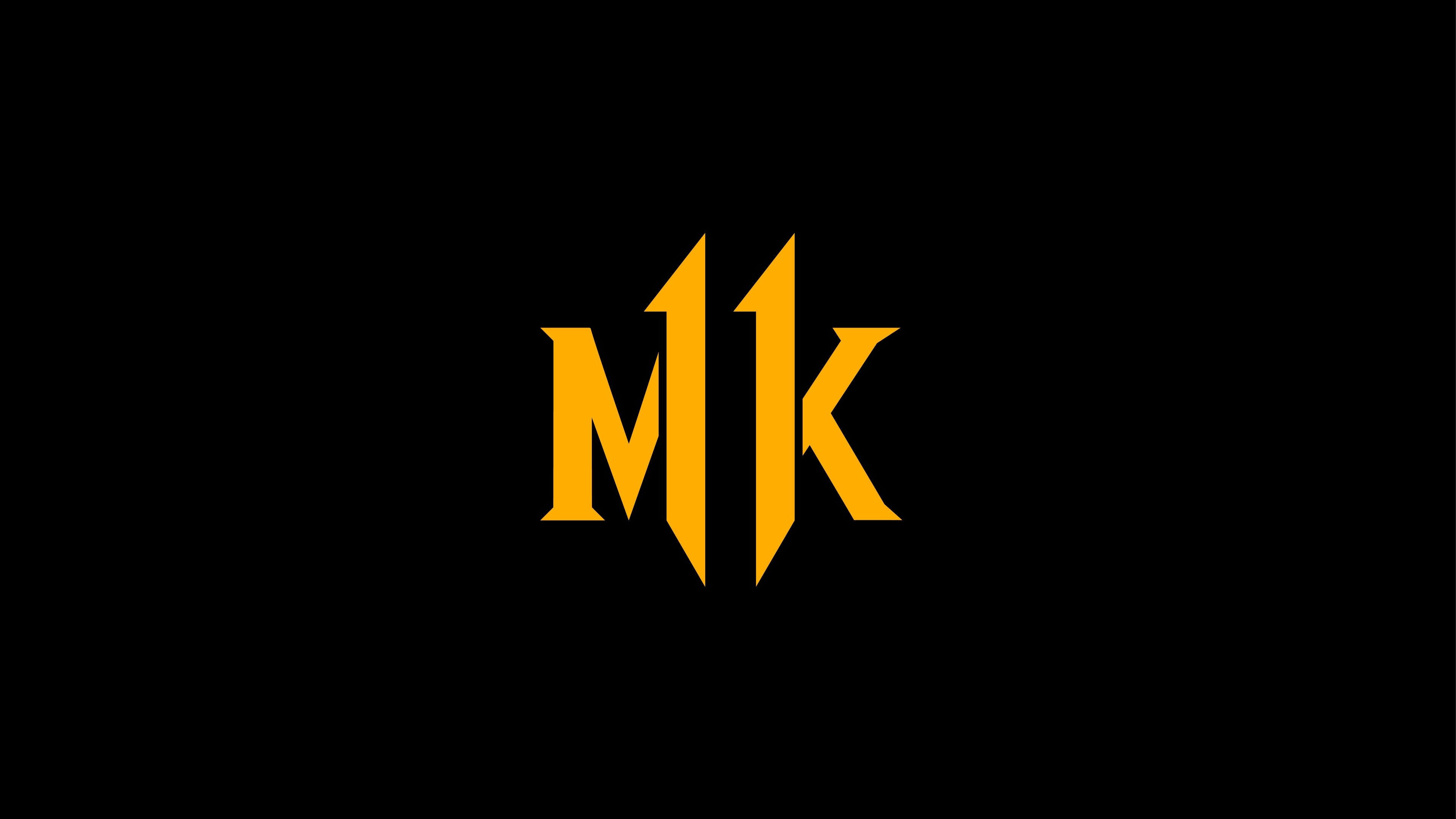 Mortal Kombat 11 Logo MK Wallpaper 8k Ultra HD