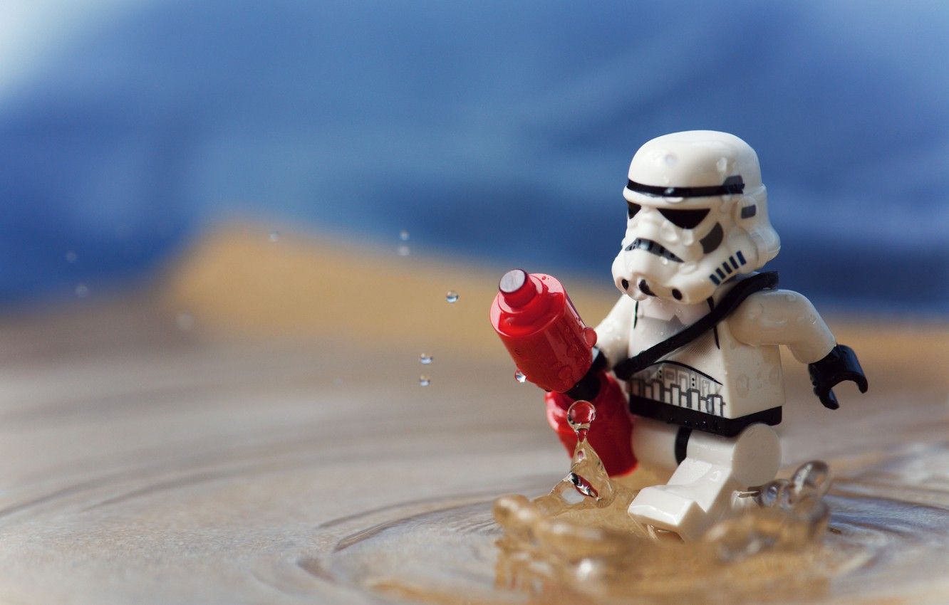 Wallpaper Water, Star Wars, Star wars, Lego, Clone image