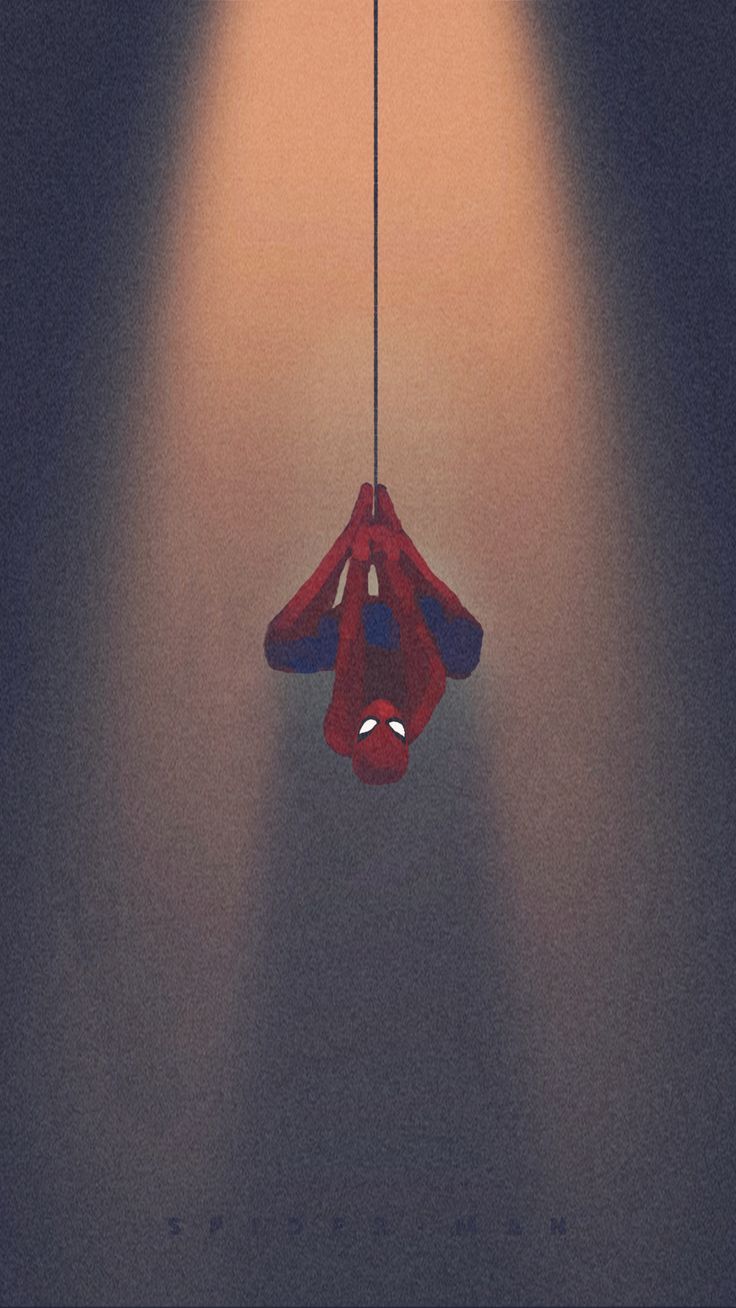 Minimalist Spiderman 4K Wallpaper For PC