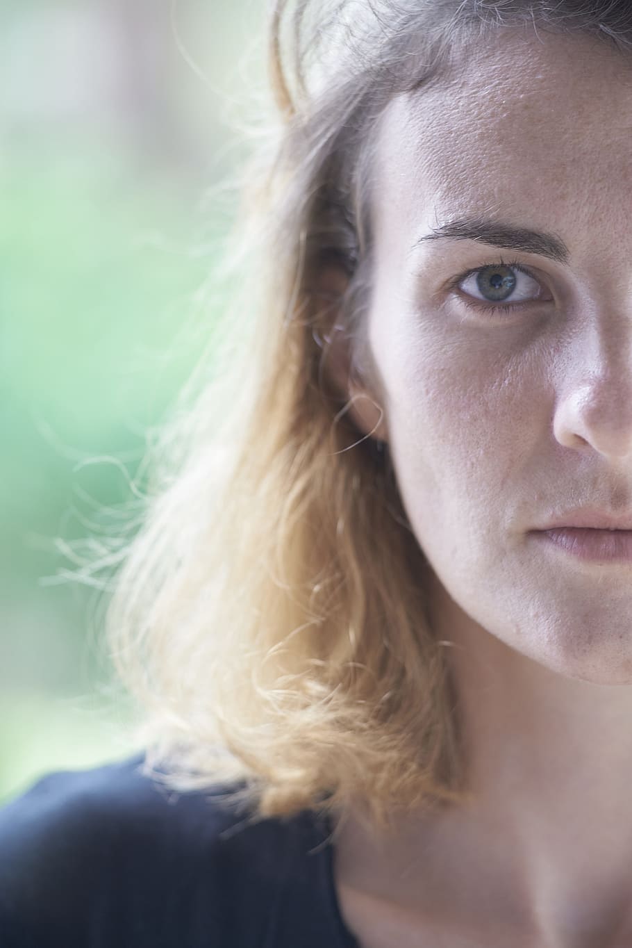 HD wallpaper: portrait, women's, young, beautiful, girl, overview