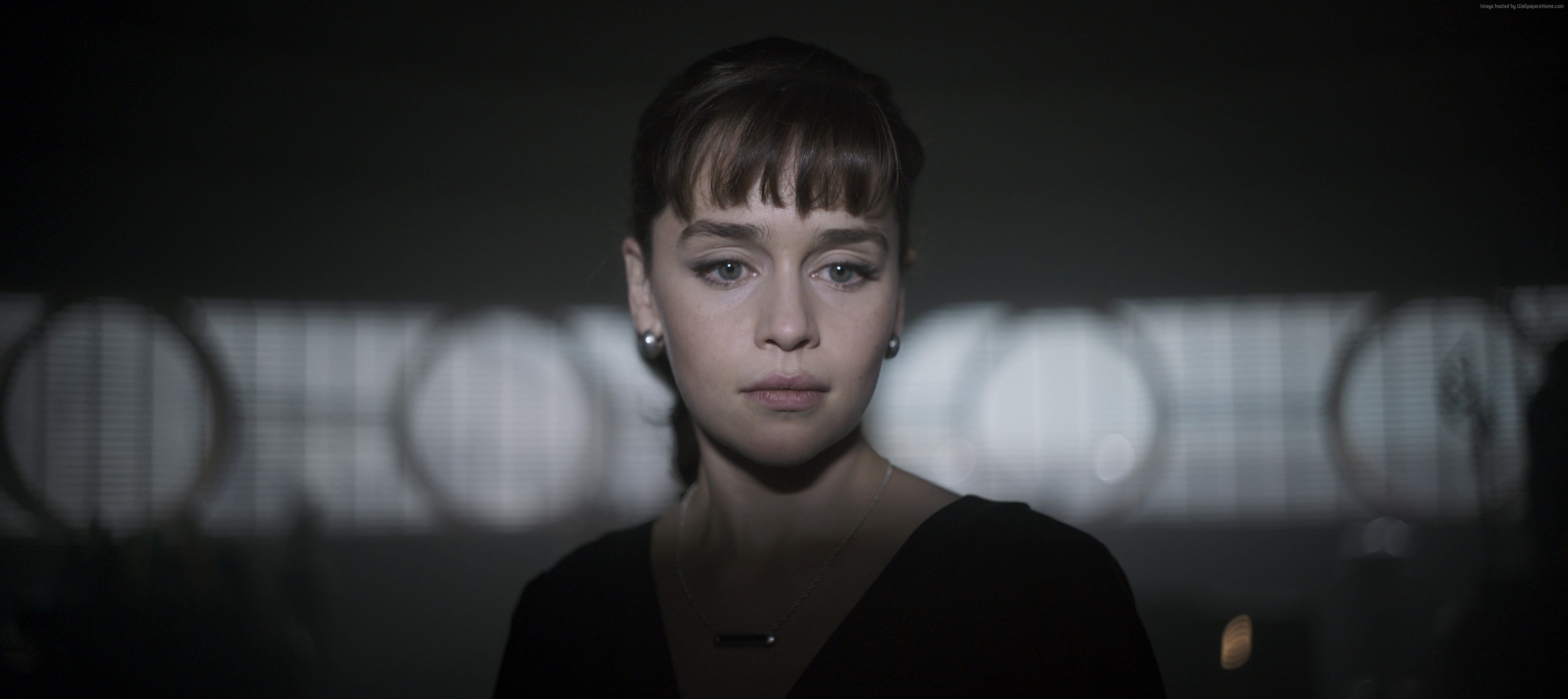 Women's face, Solo: A Star Wars Story, Emilia Clarke, 4k HD