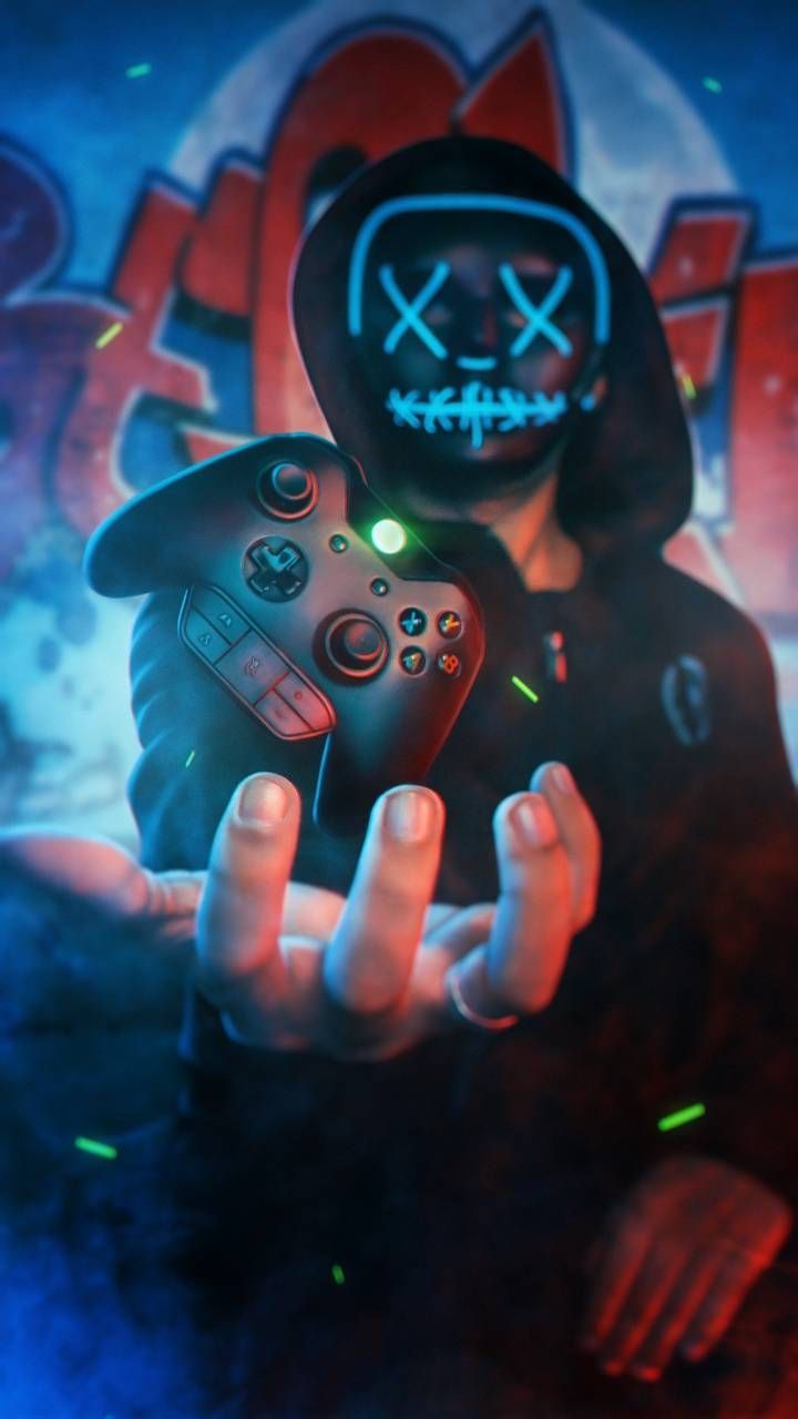 Download Neon Boy Xbox wallpaper