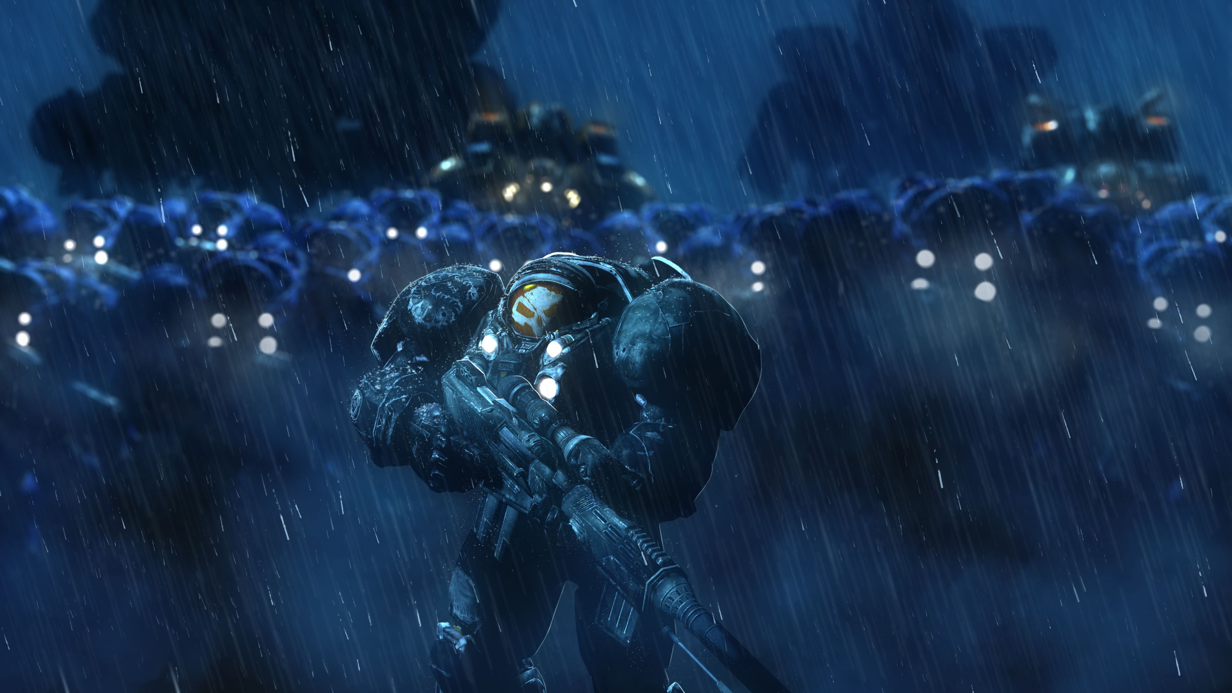 starcraft, #storm, #raiders, k, #rain Terran, HD