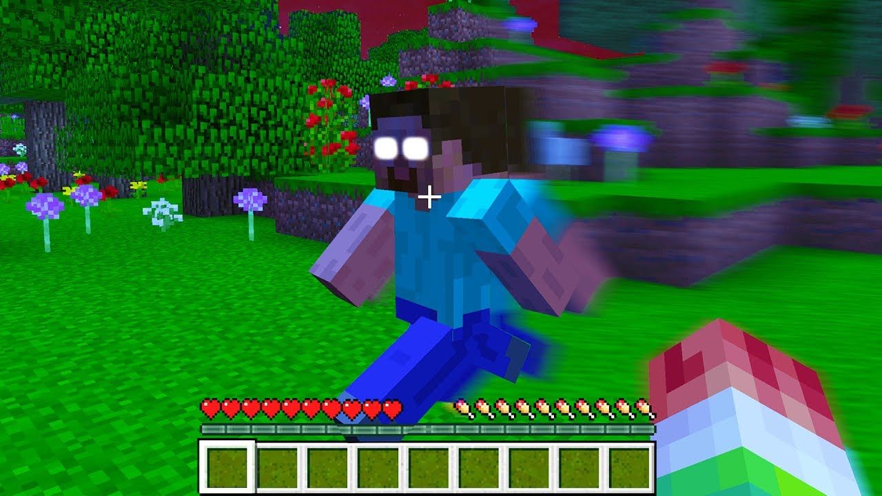 EVIDENCE HEROBRINE IS REAL IN MINECRAFT. (NOT CLICKBAIT)