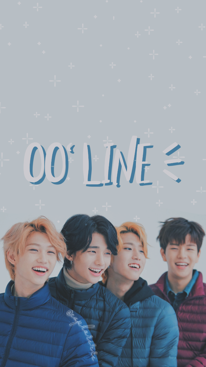 STRAY KIDS 00' LINE WALLPAPER. freetoedit kpopwallpap